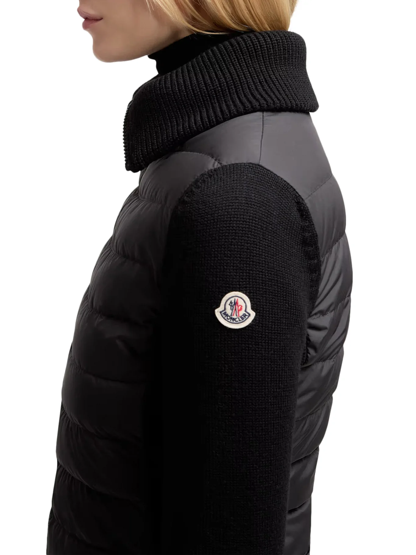 WOOL PADDED CARDIGAN WITH ZIP - Image 5