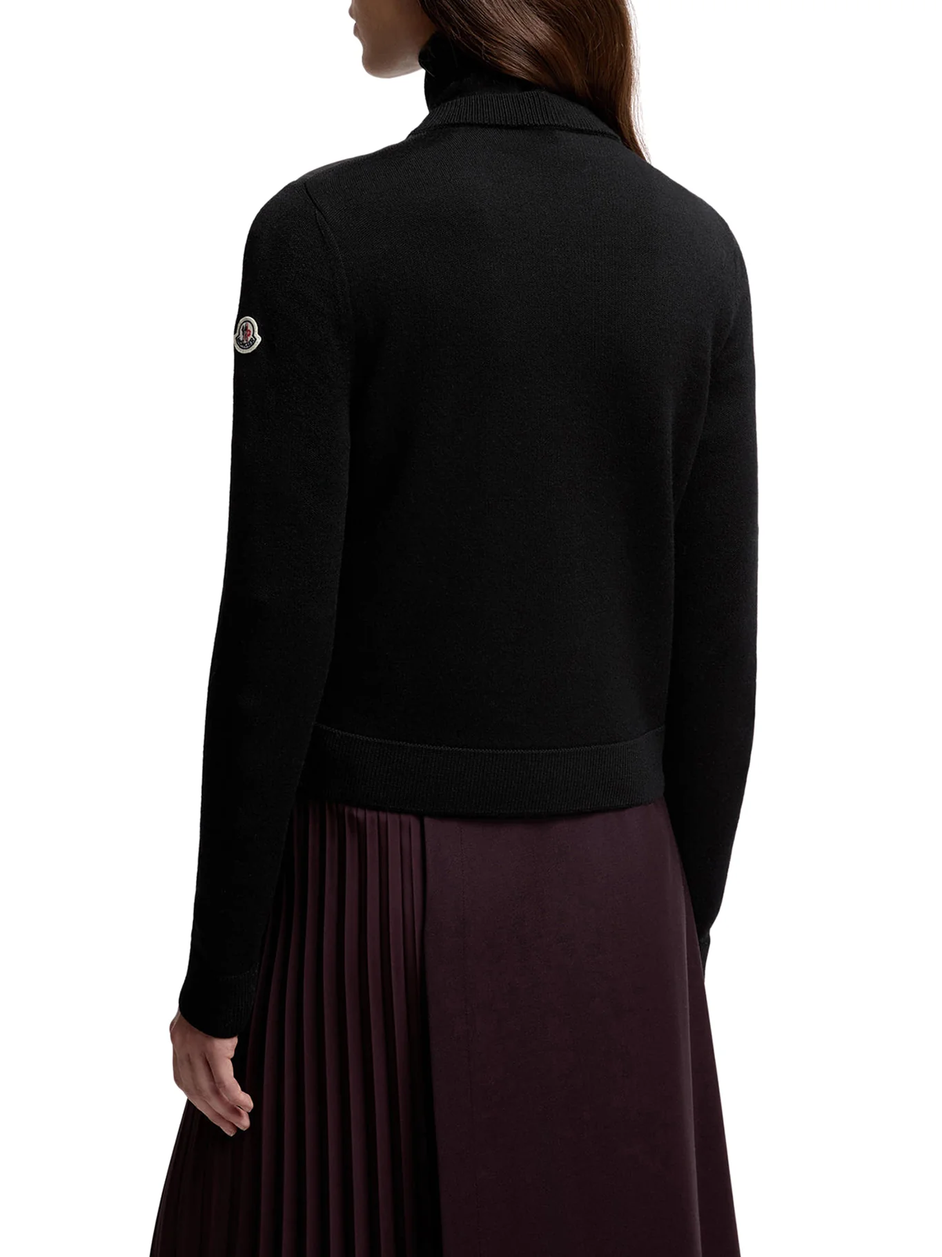 WOOL PADDED CARDIGAN WITH ZIP - Image 4
