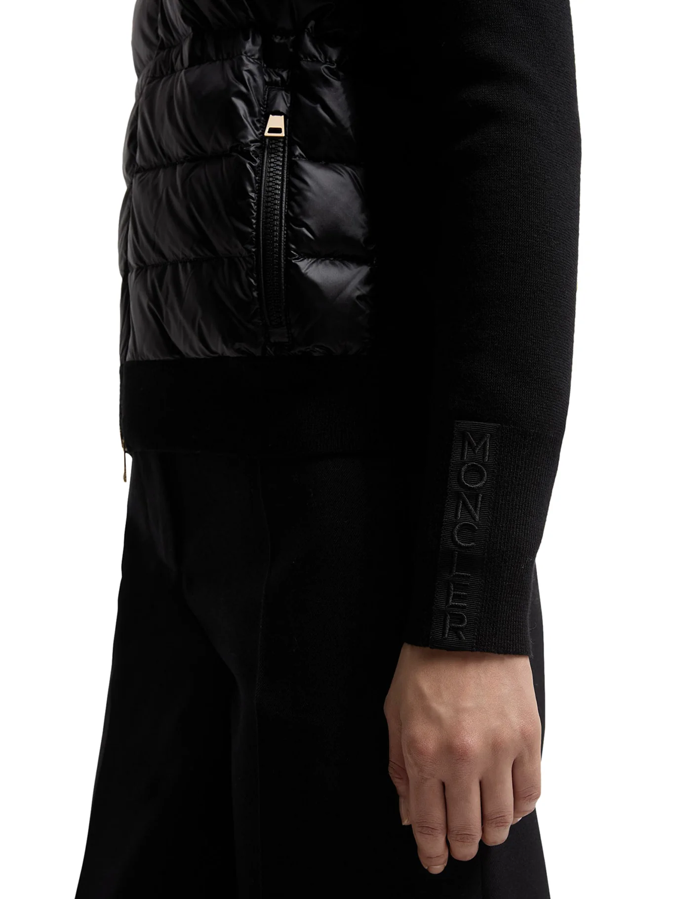 WOOL PADDED CARDIGAN WITH ZIP - Image 7