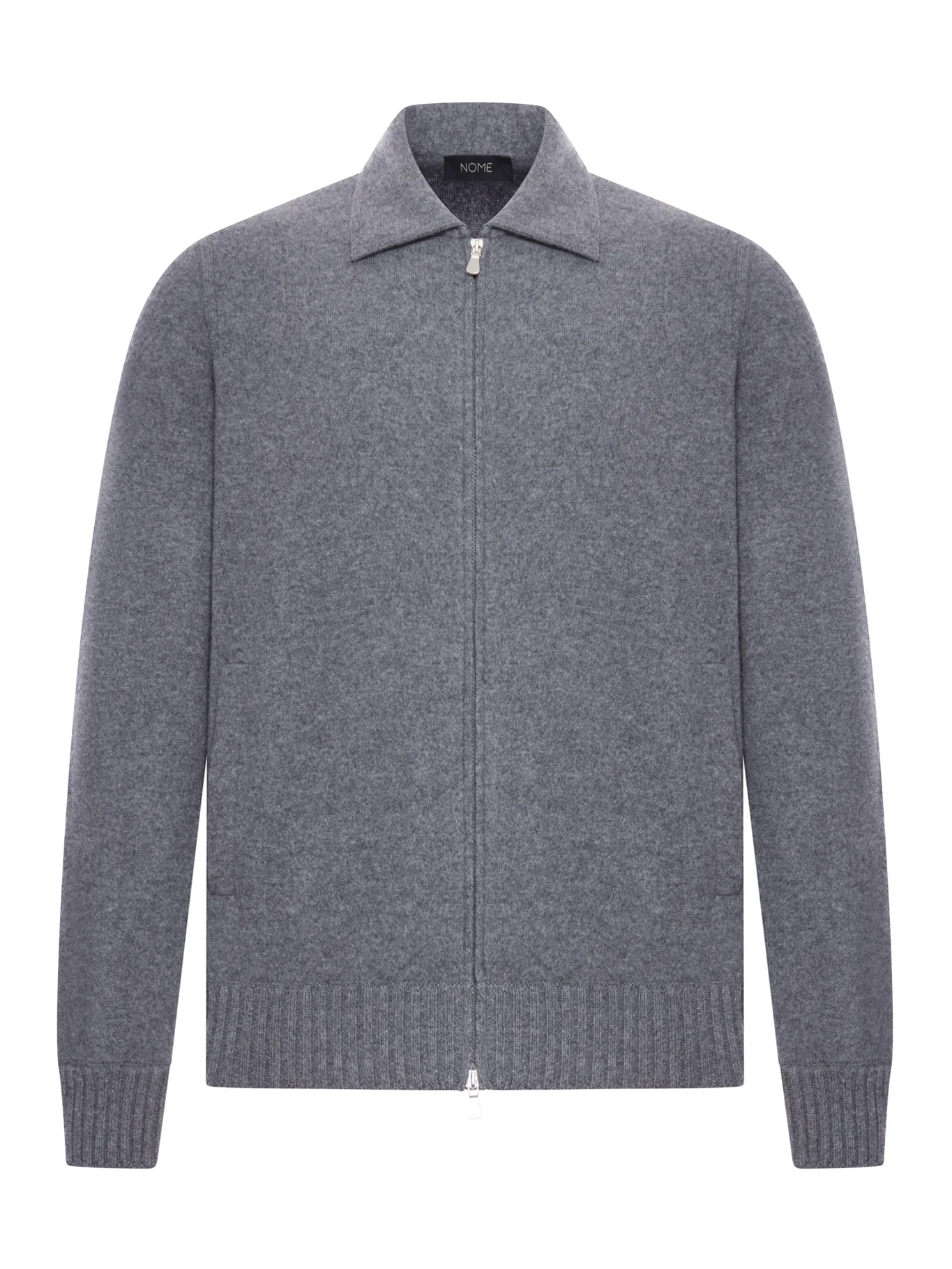 CASHMERE JACKET WITH ZIP