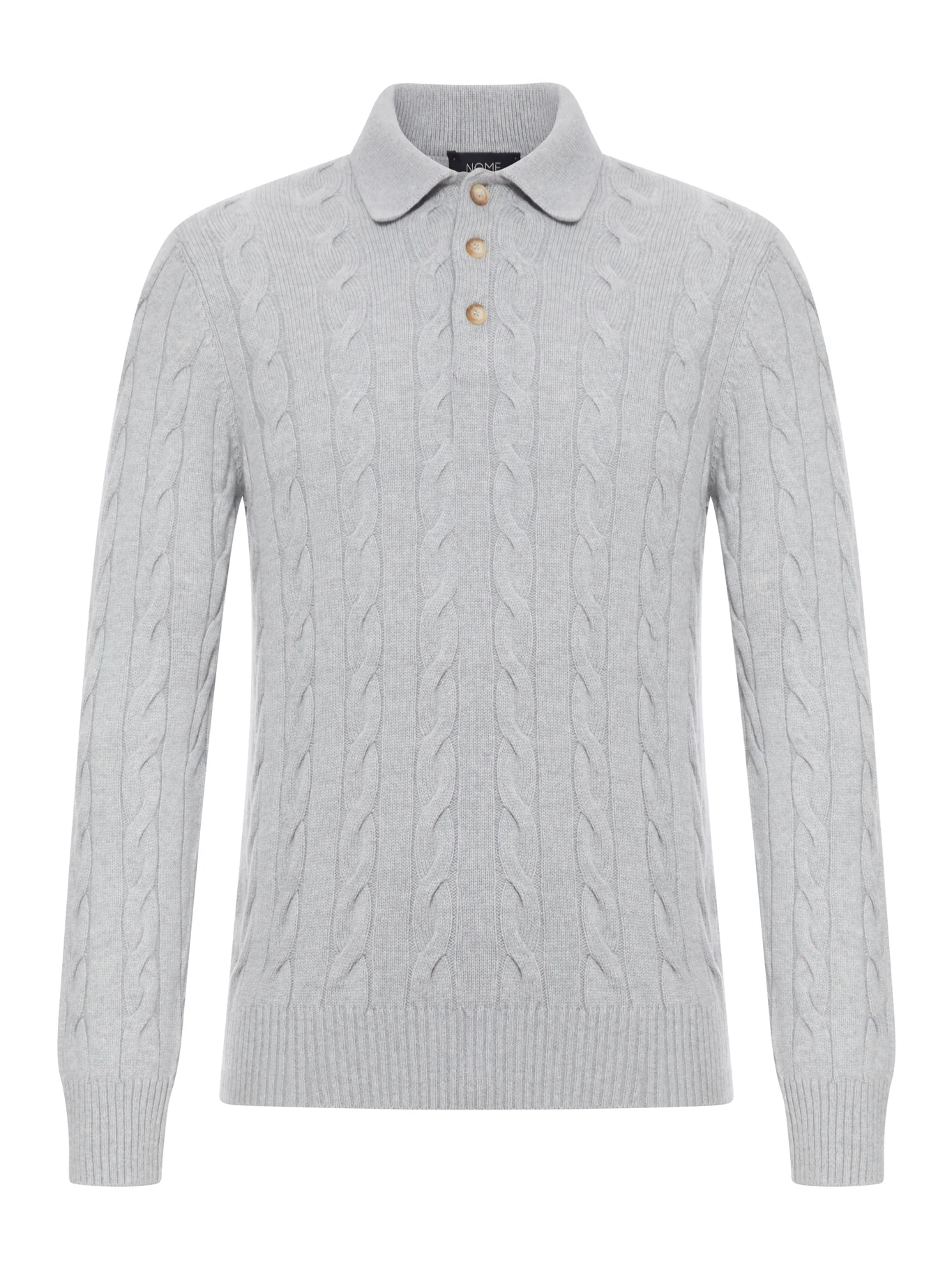 POLO SHIRT WITH WOVEN PATTERN