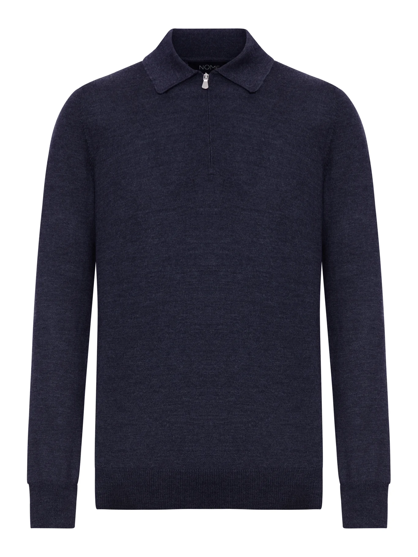 WOOL ZIP-UP POLO