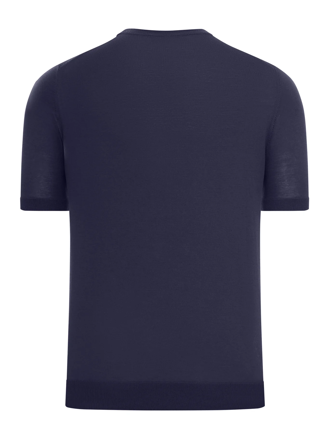 CREW NECK COTTON KNITTED T-SHIRT - Image 2