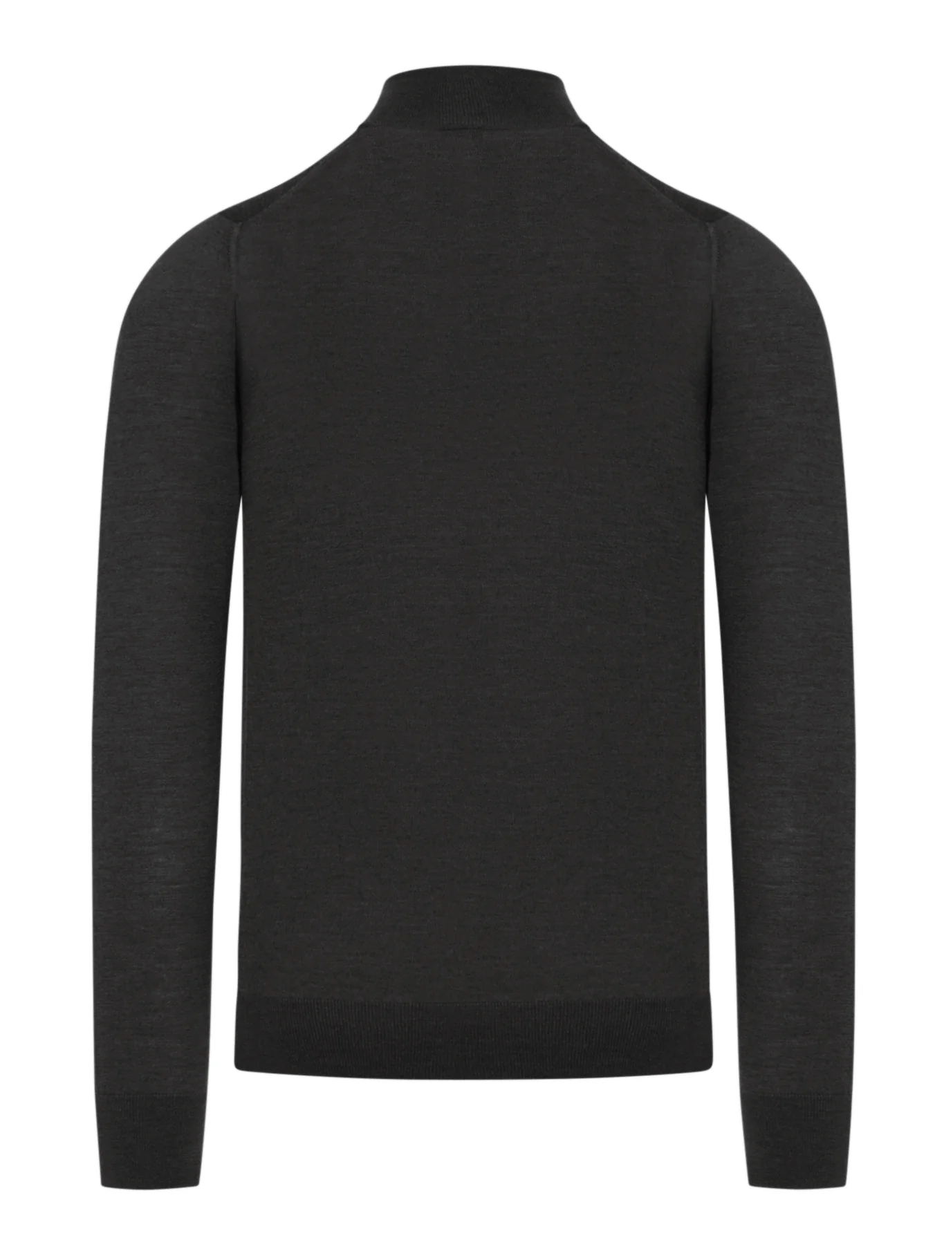 FULL ZIP SWEATER IN VIRGIN WOOL - Image 2