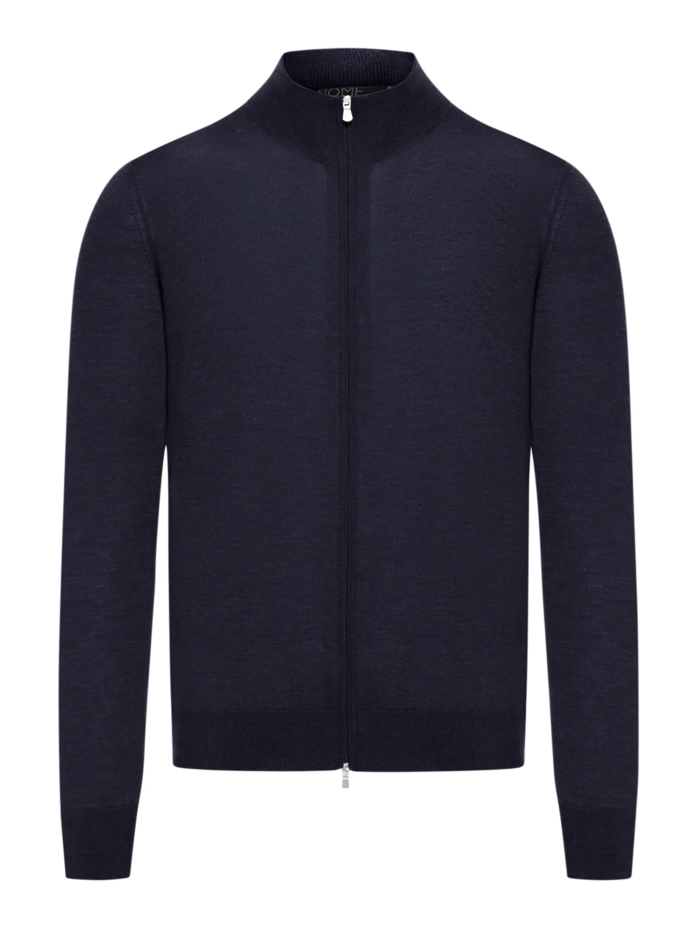 WOOL ZIP CARDIGAN