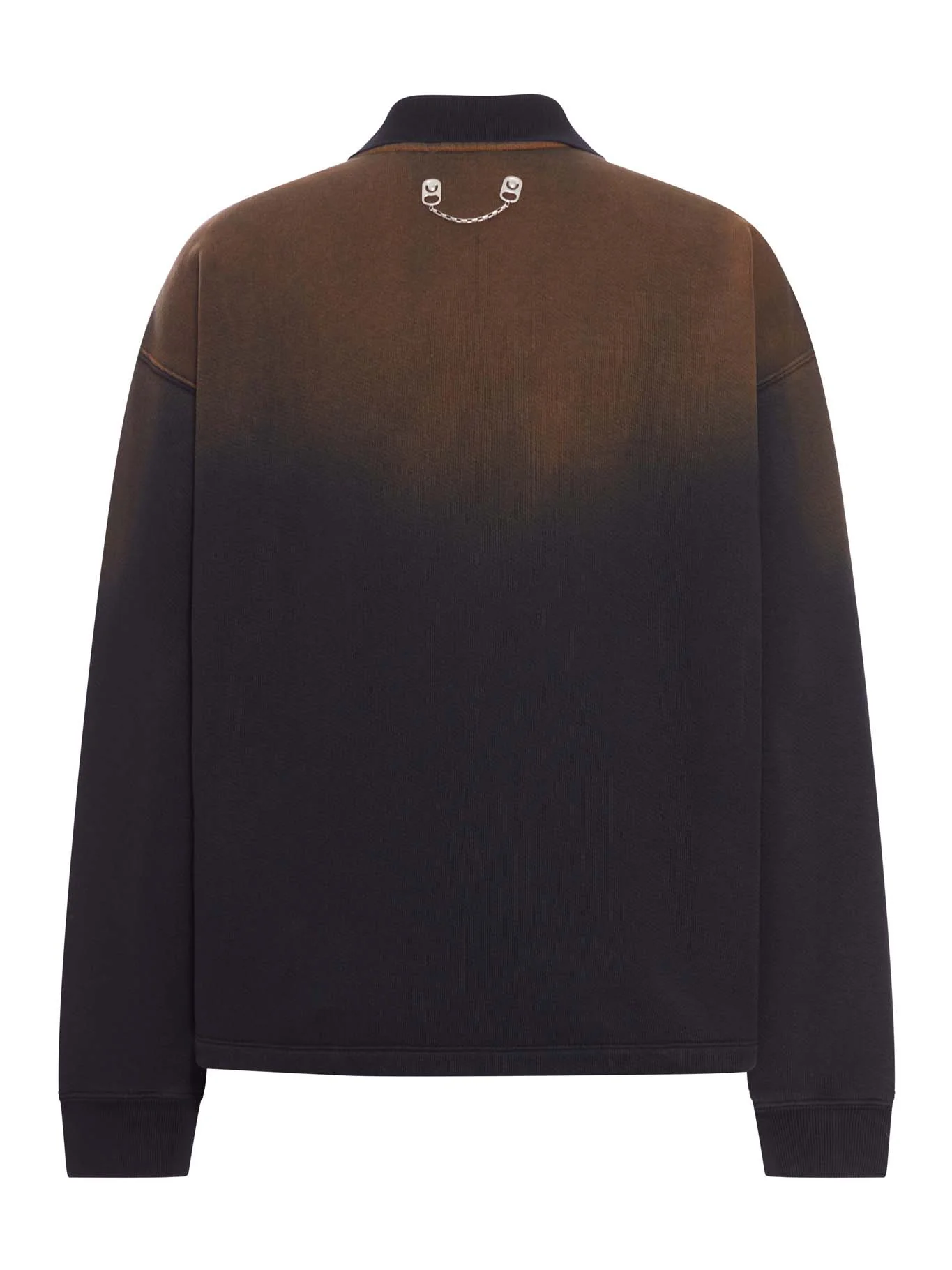 COTTON POLO SHIRT WITH DEGRADED EFFECT - Image 2