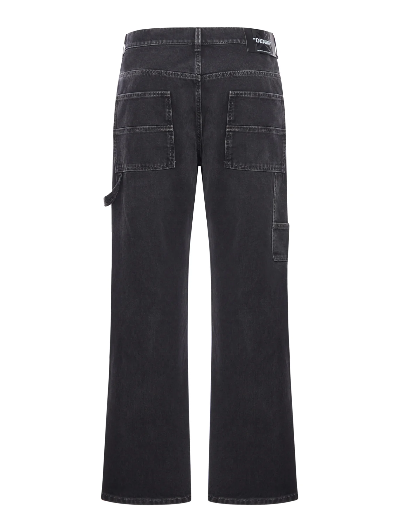 VINTAGE GOTHIC CARPENTER JEANS IN DENIM - Image 2