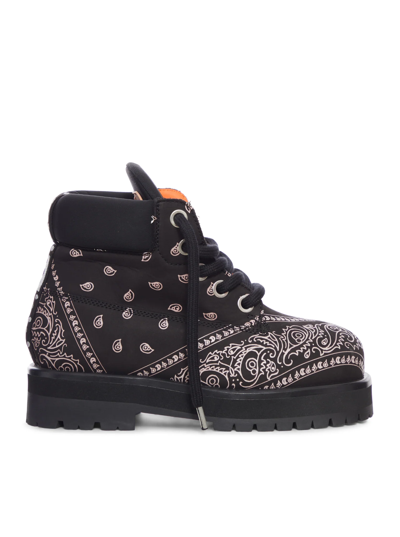 STRADA LOW BANDANA LEATHER SNEAKER