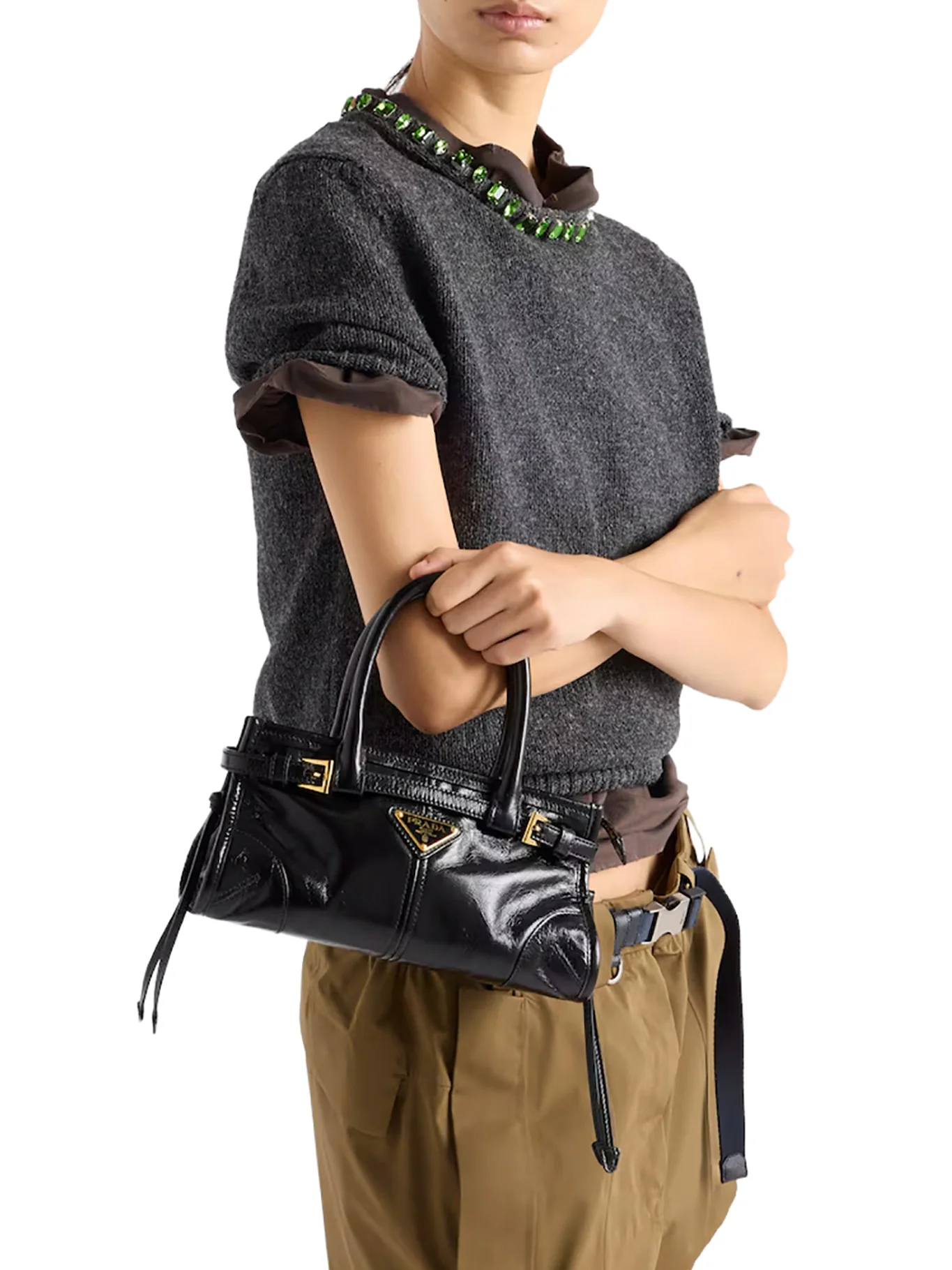 BONNIE MINI LEATHER HANDBAG - Image 3