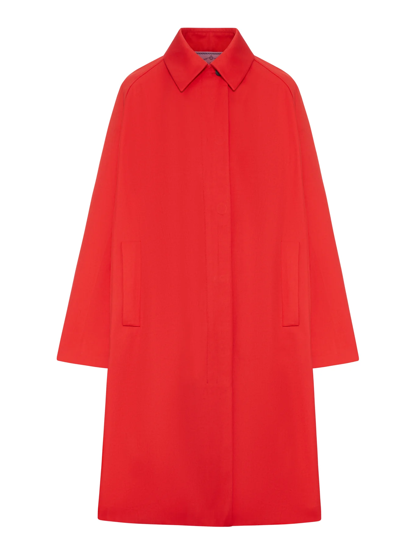 COTTON GABARDINE COAT