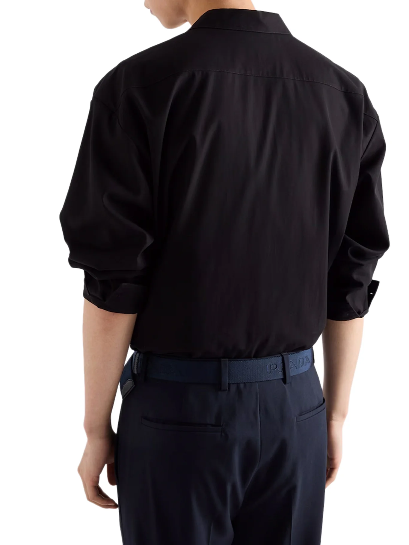 COTTON OVERSHIRT WITH ZIP - Image 3