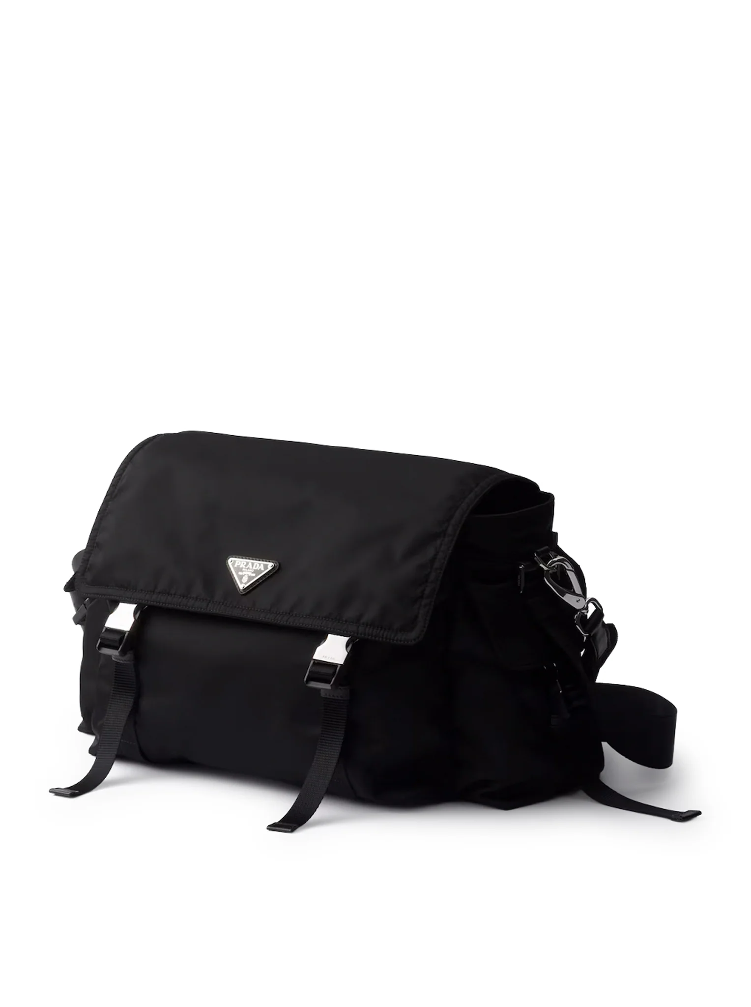 EXPLORE BAG IN RE-NYLON AND LEATHER - Image 3