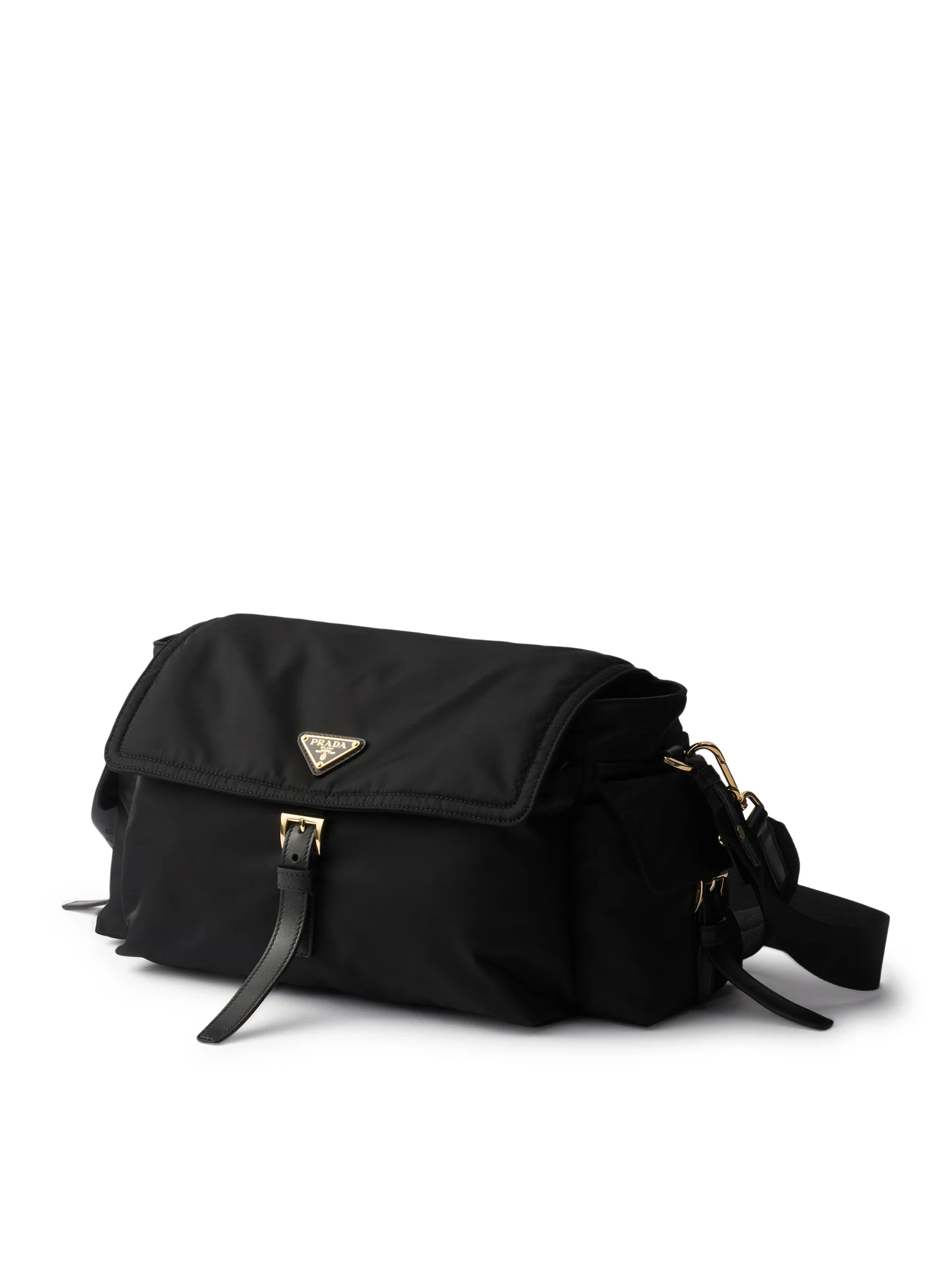 EXPLORE LARGE RE-NYLON BAG WITH FLAP - Image 5