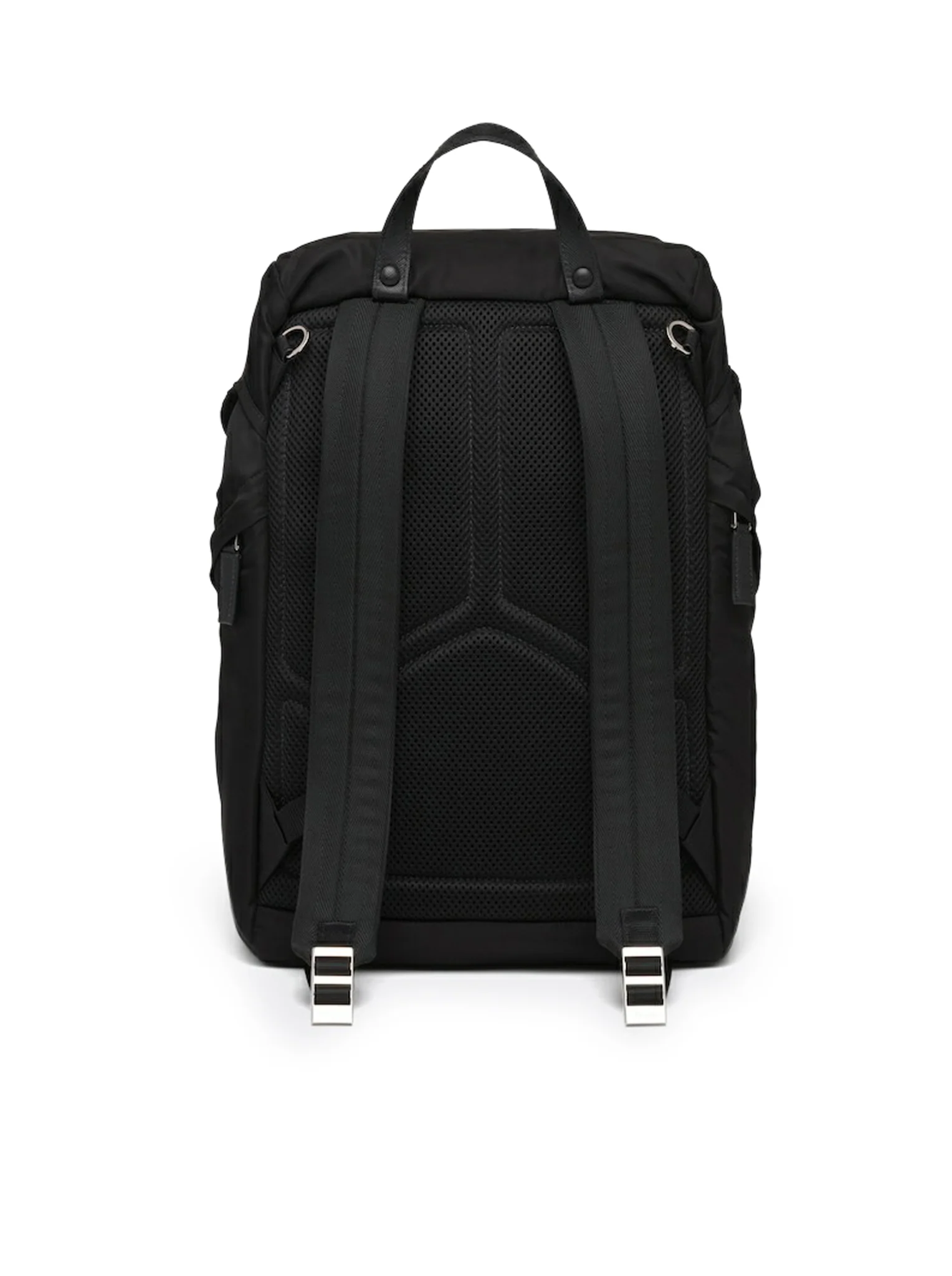 BACKPACK IN RE-NYLON AND SAFFIANO LEATHER - Image 5