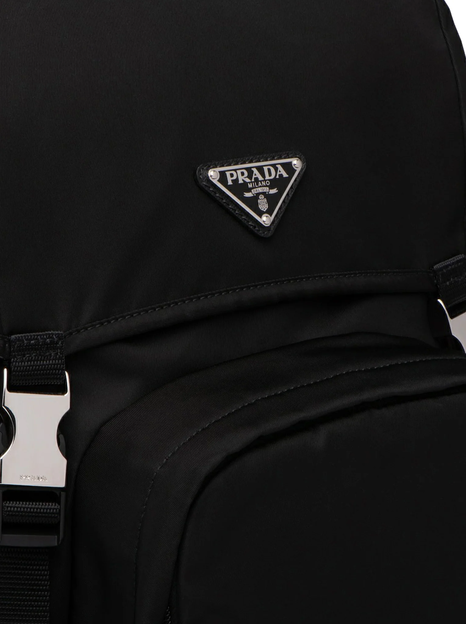 BACKPACK IN RE-NYLON AND SAFFIANO LEATHER - Image 7