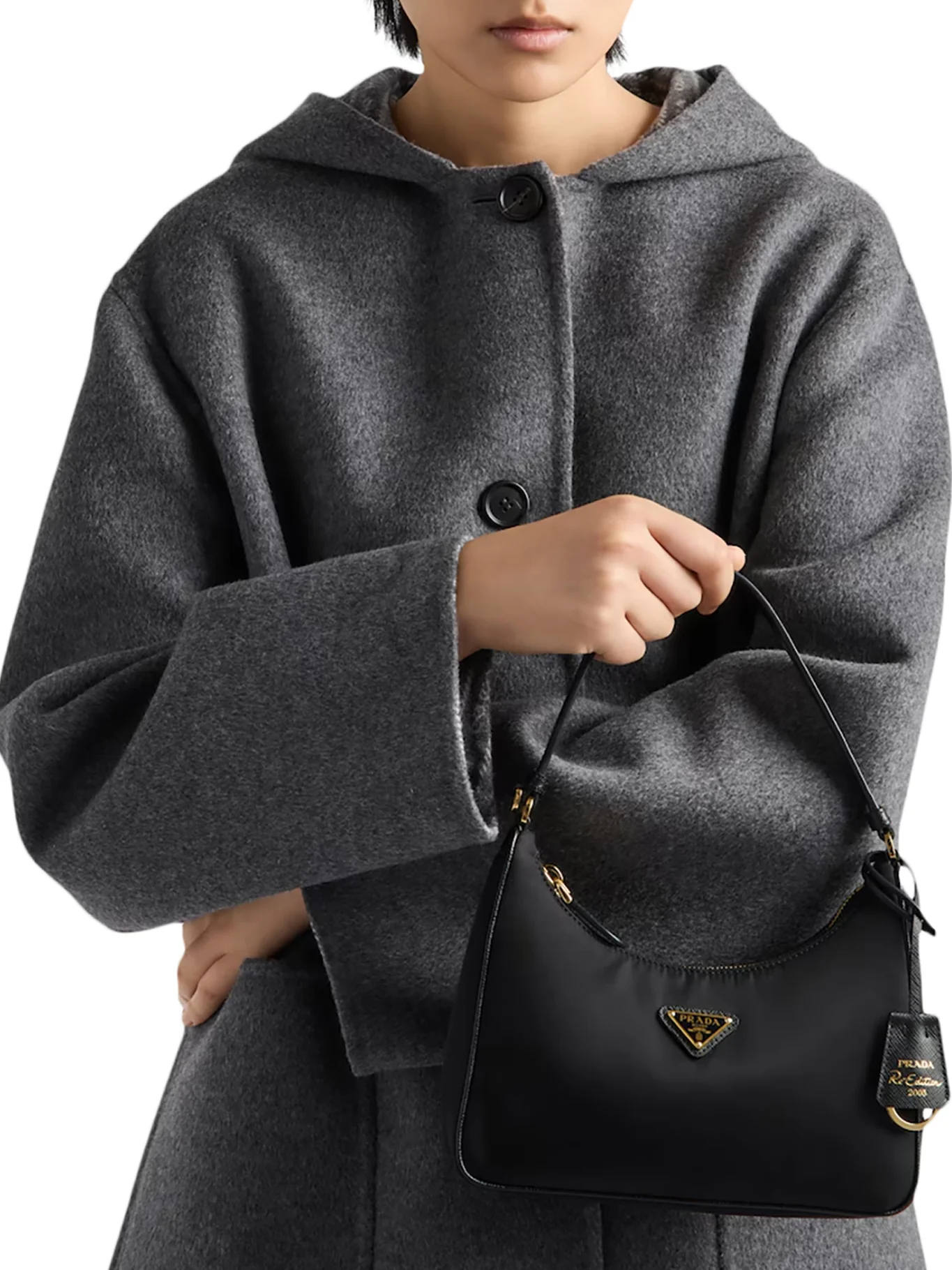 MINI BAG RE-EDITION 2005 IN RE-NYLON AND SAFFIANO - Image 3