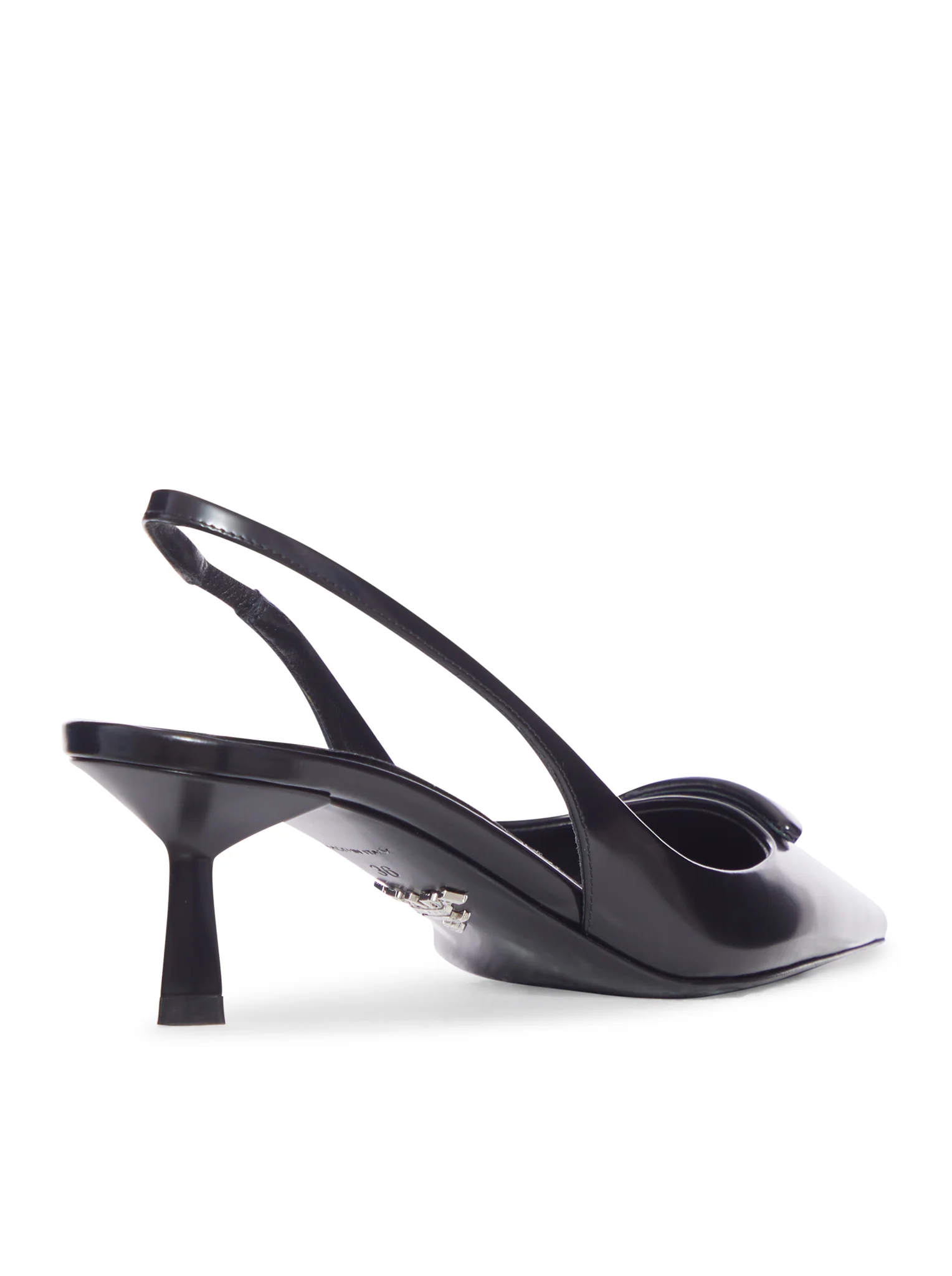 BRUSHED LEATHER SLINGBACK DÉCOLLETÉ - Image 3