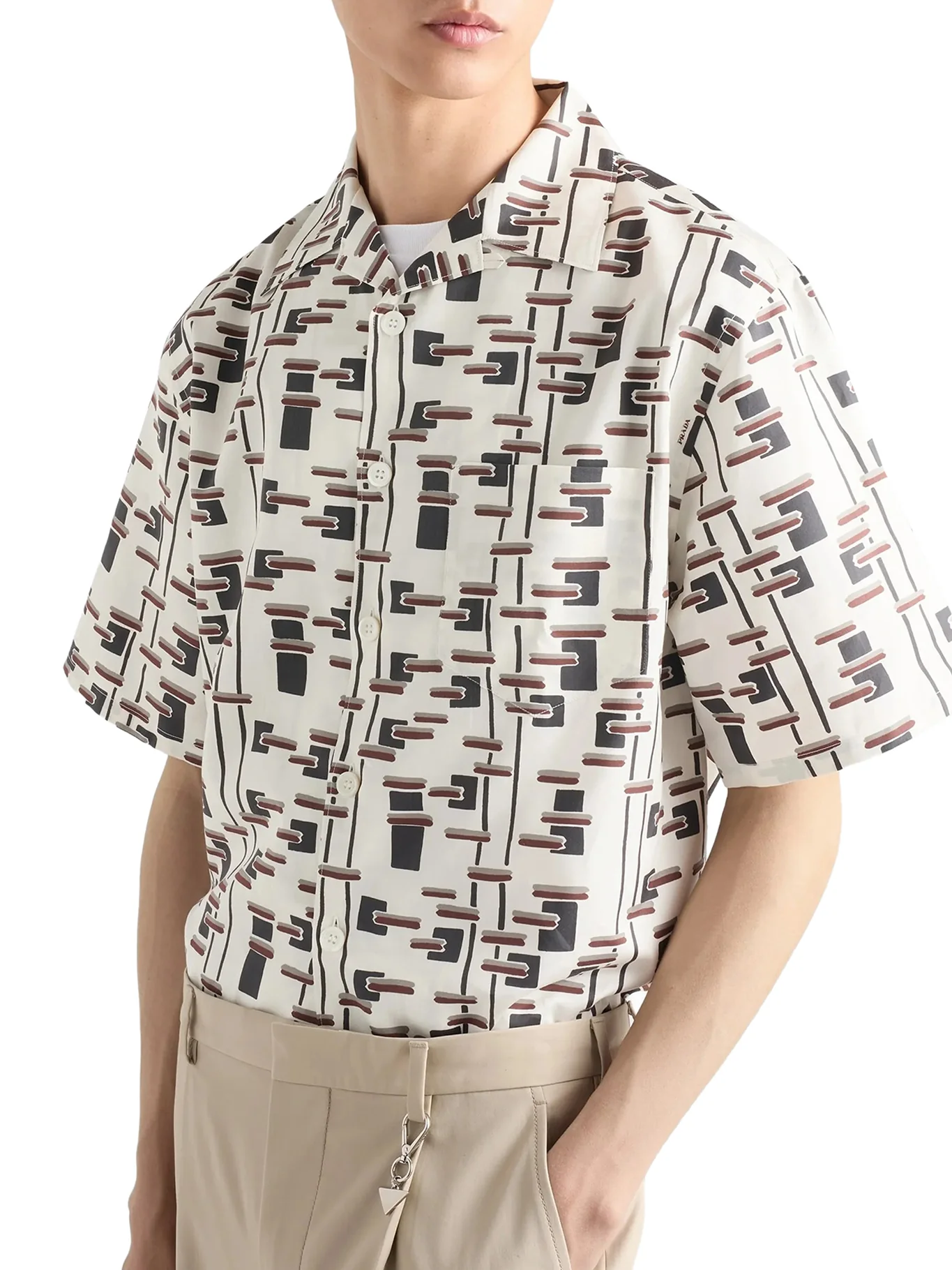 PATTERNED BOWLING SHIRT - Image 3