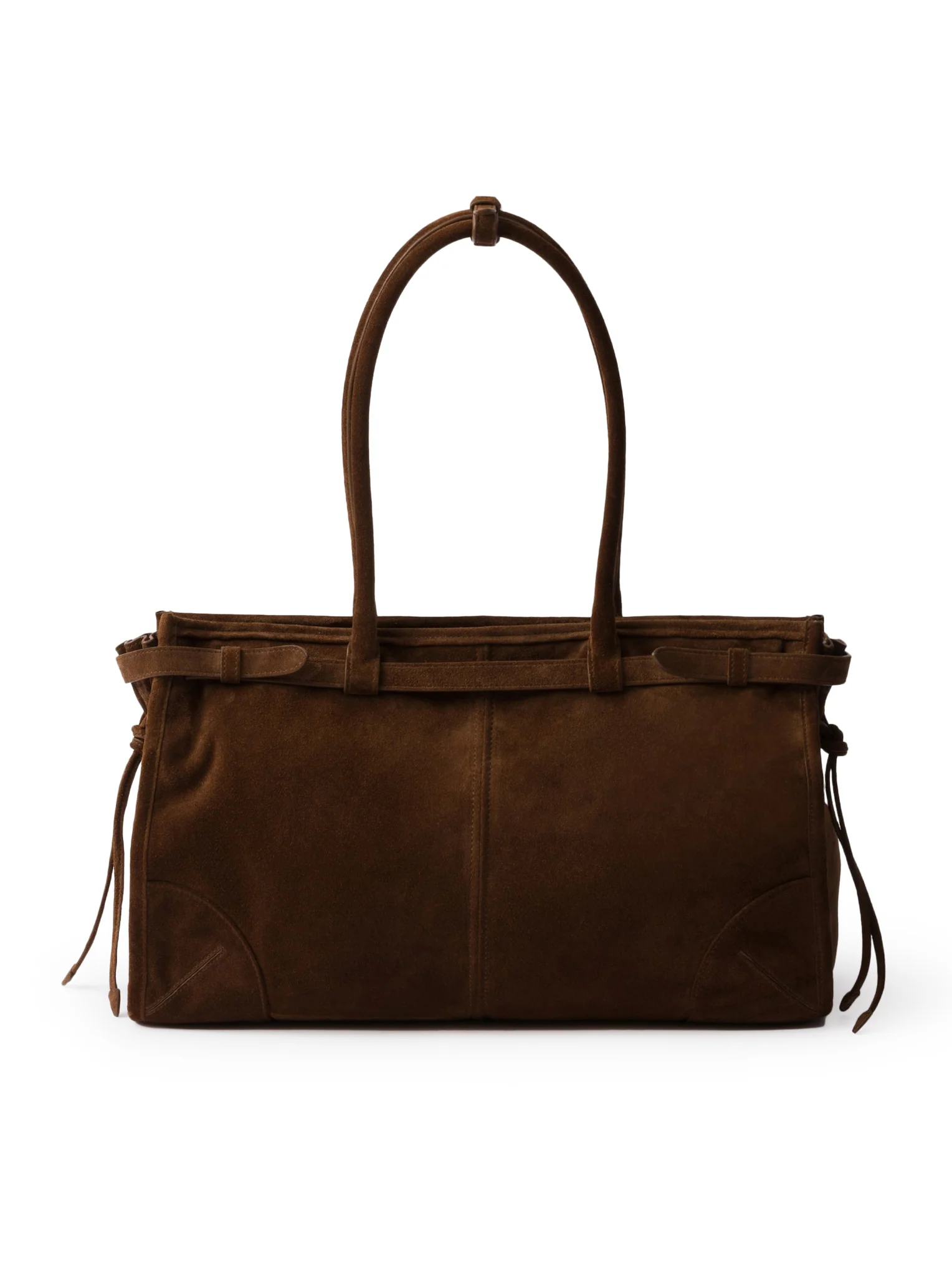 PRADA BONNIE LARGE SUEDE HANDBAG - Image 6