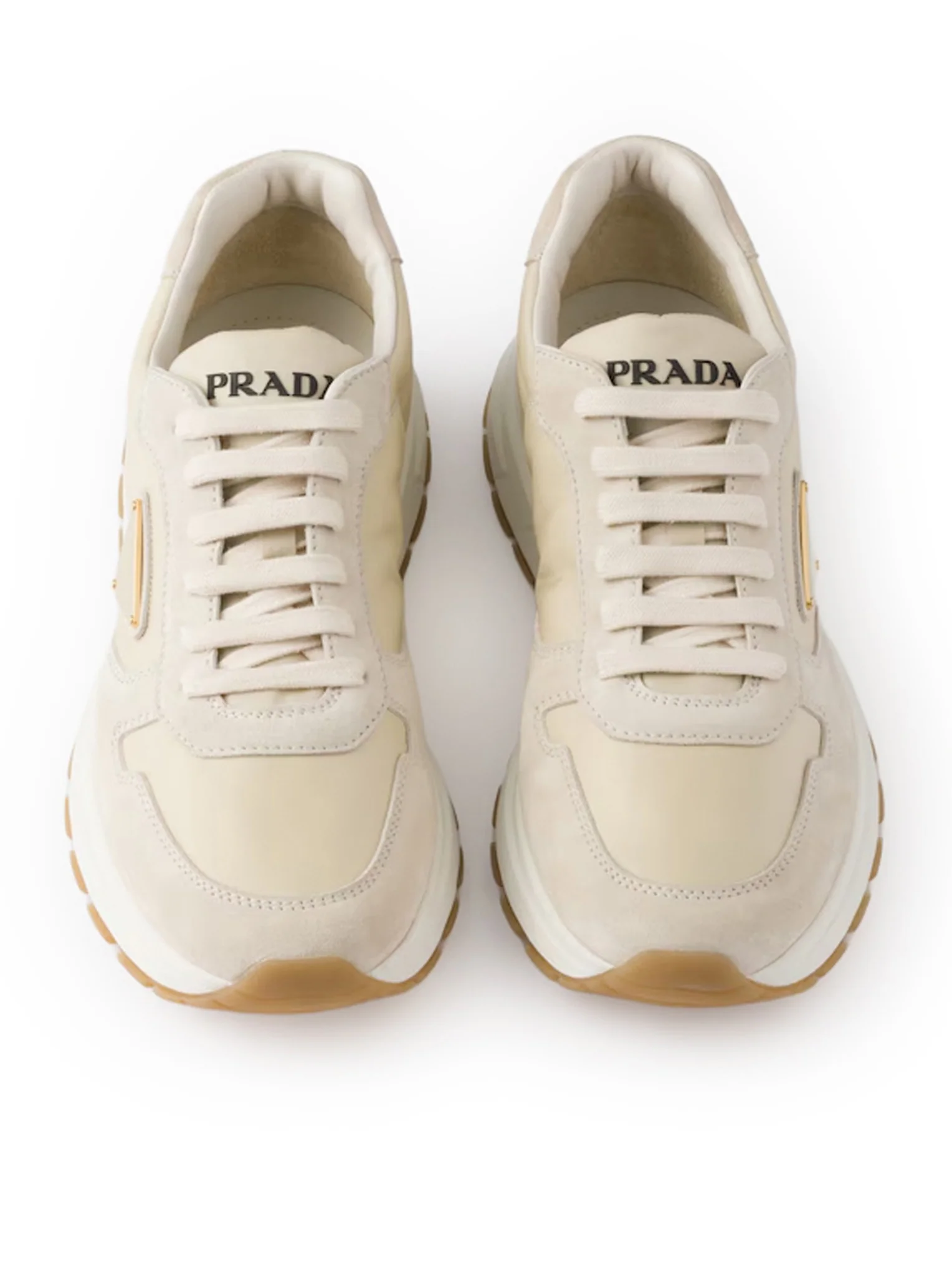 PRAX 01 SNEAKERS IN RE-NYLON AND SUEDE LEATHER - Image 4