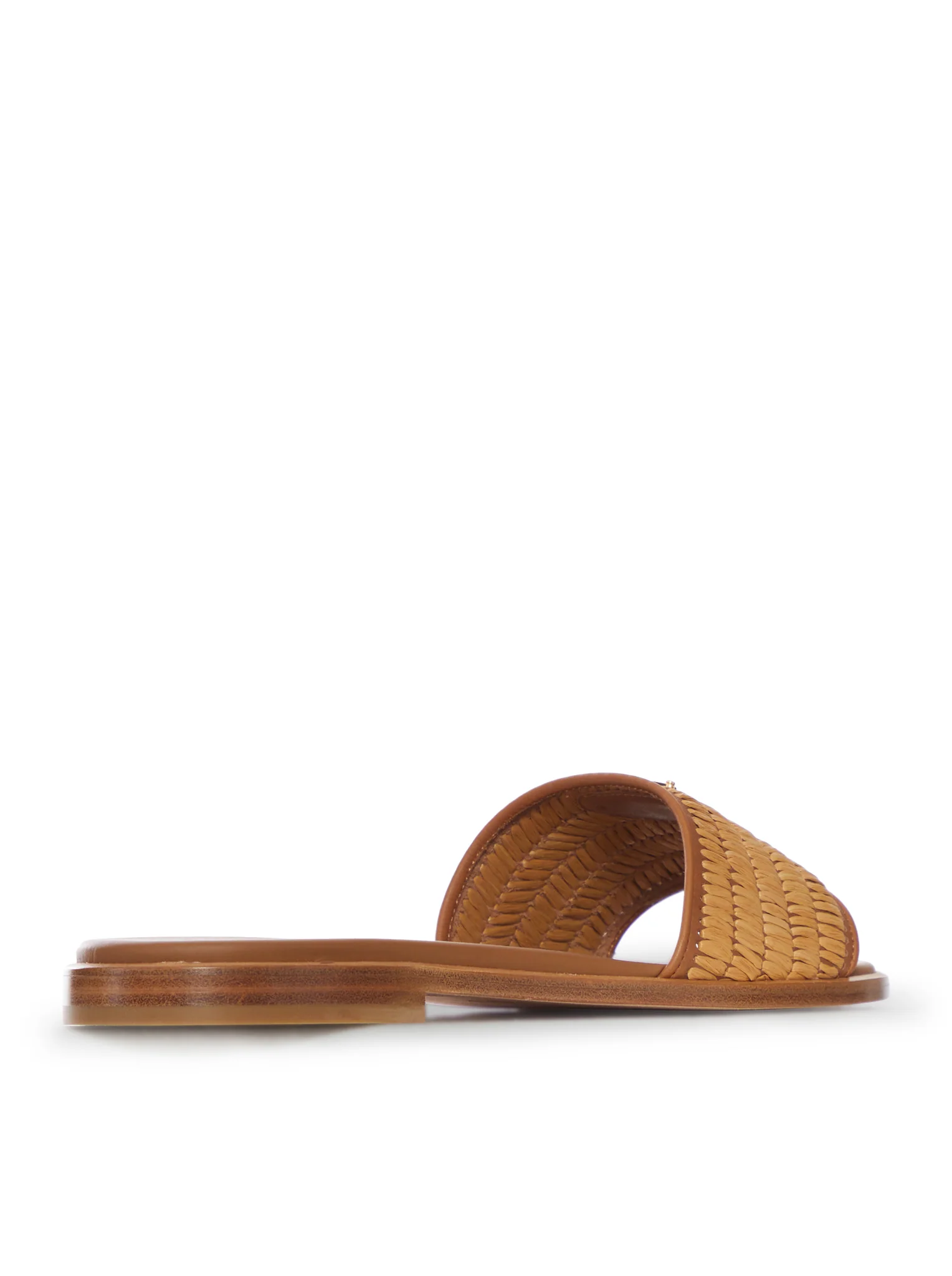 RAFFIA SLIPPERS WITH LOGO - Image 3