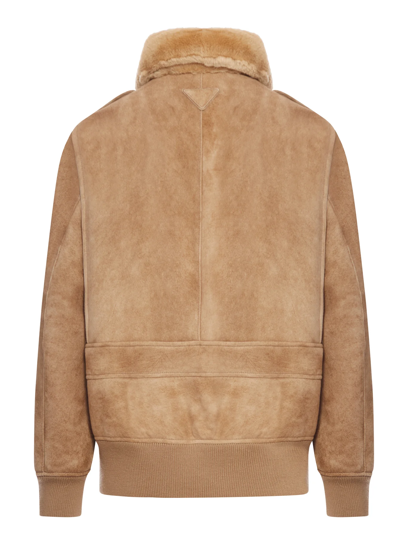 SHEARLING JACKET WITH WIDE COLLAR - Image 2