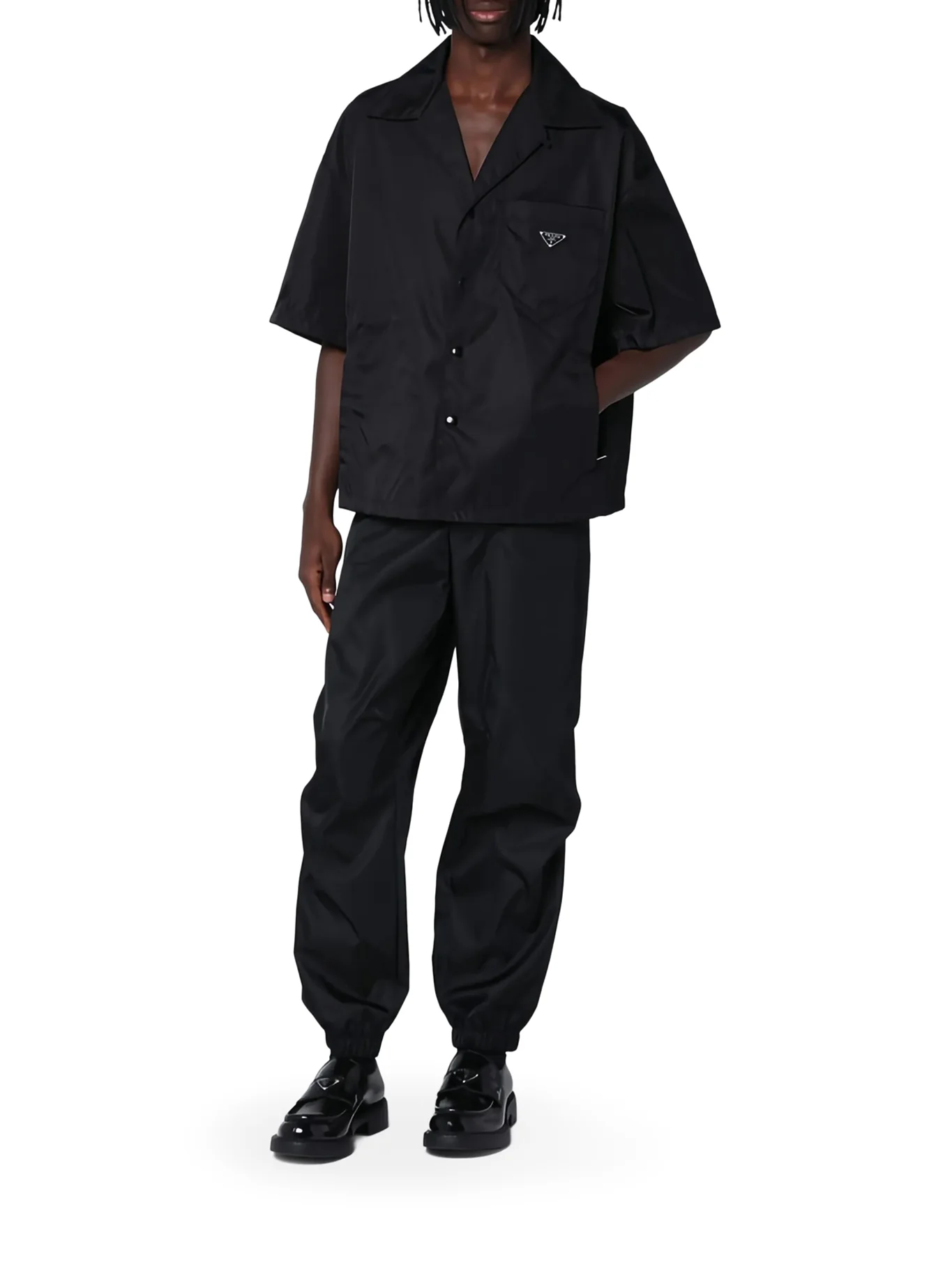 SHORT-SLEEVED RE-NYLON SHIRT - Image 2