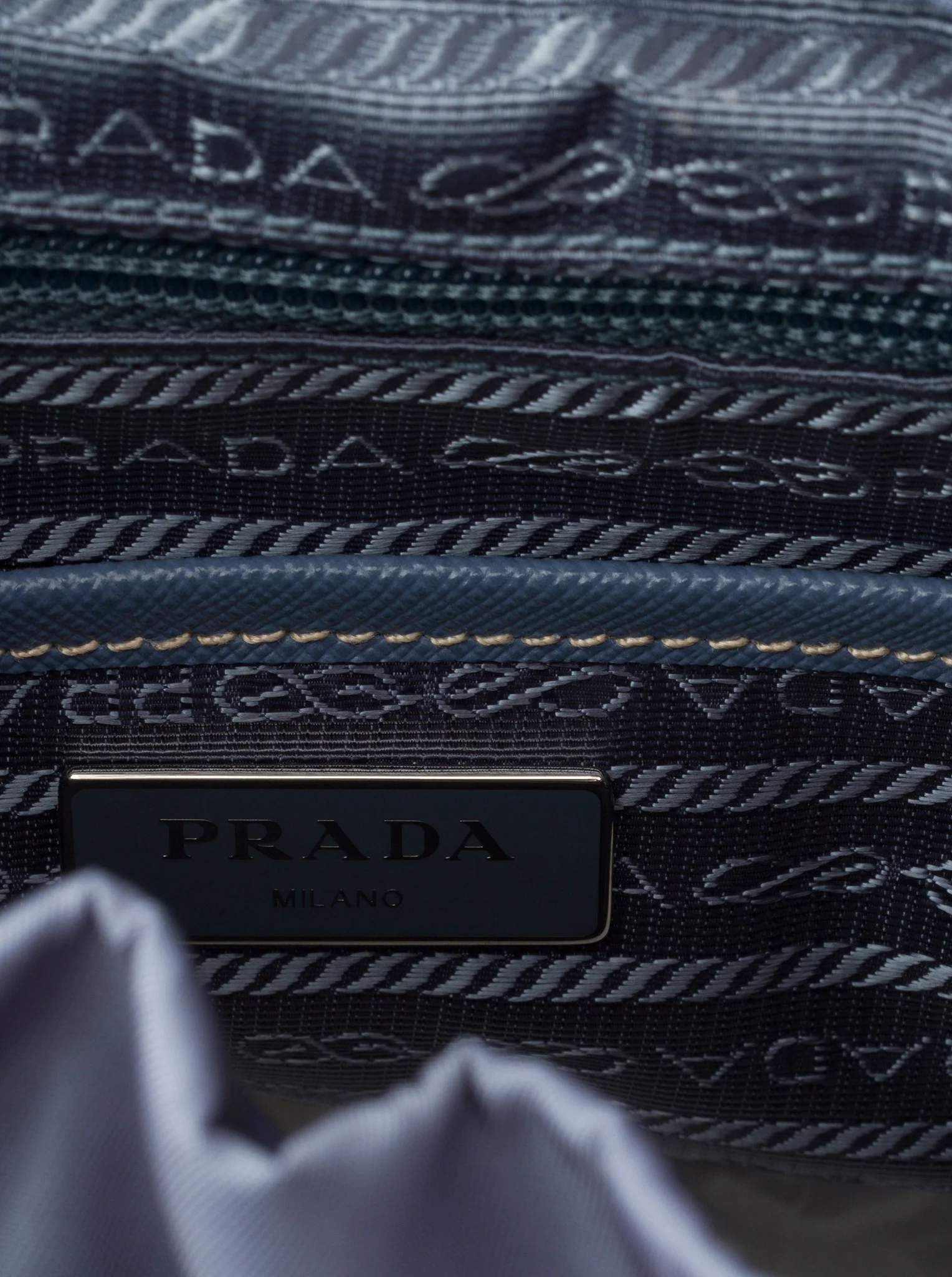 SMALL BACKPACK IN RE-NYLON - Image 6
