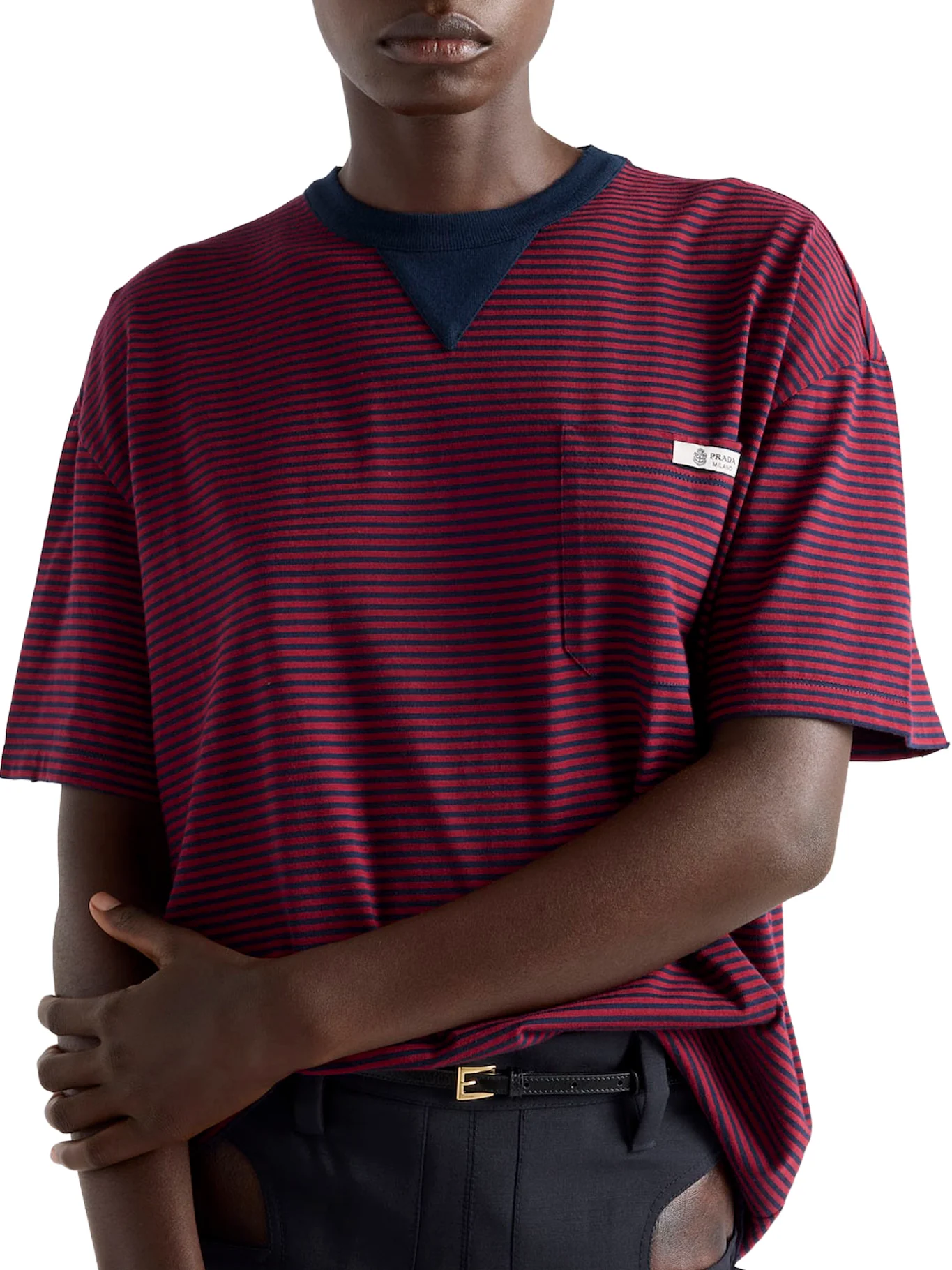 STRIPED JERSEY T-SHIRT - Image 4