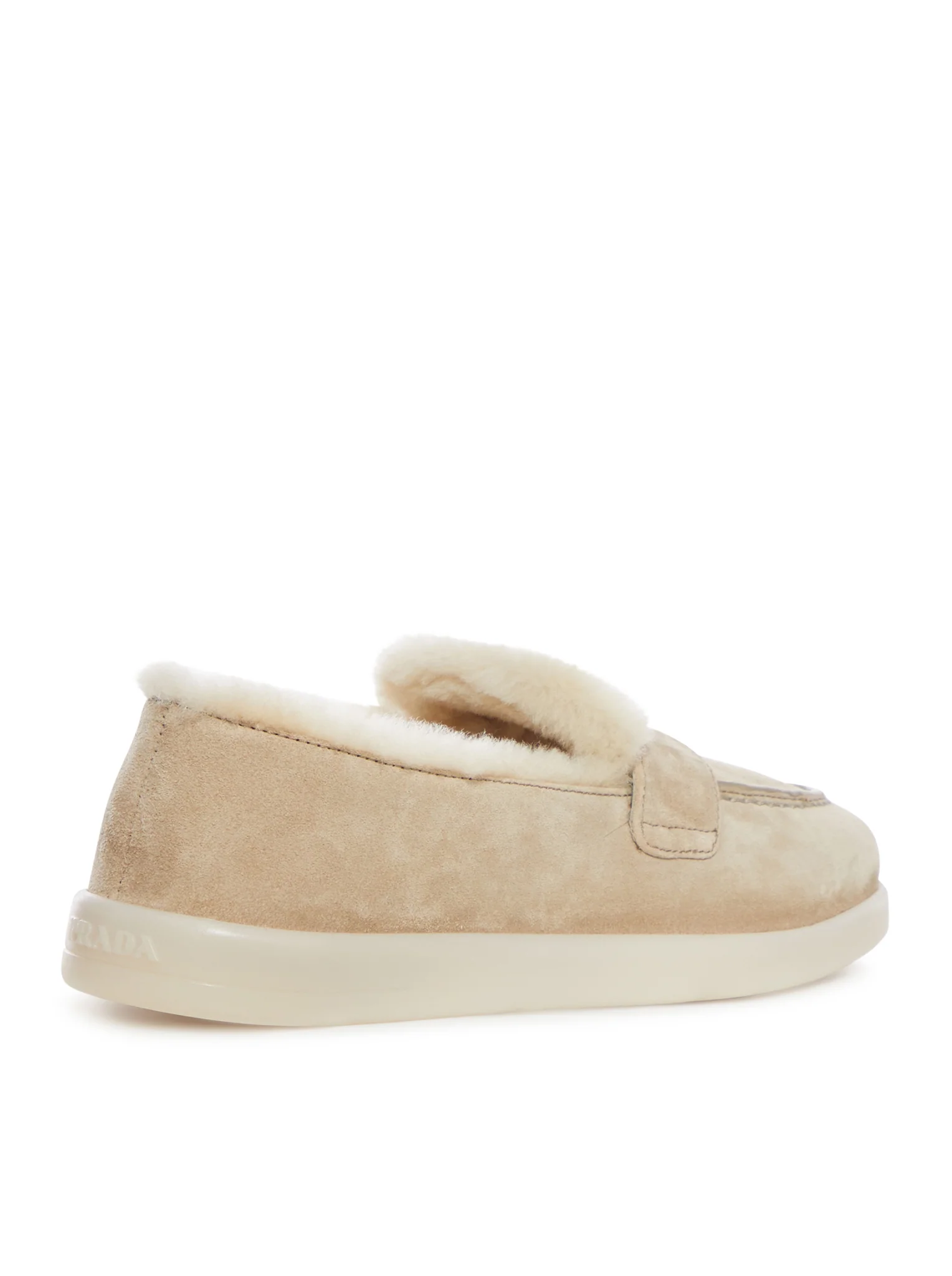 SUEDE AND SHEEPSKIN LOAFERS - Image 3