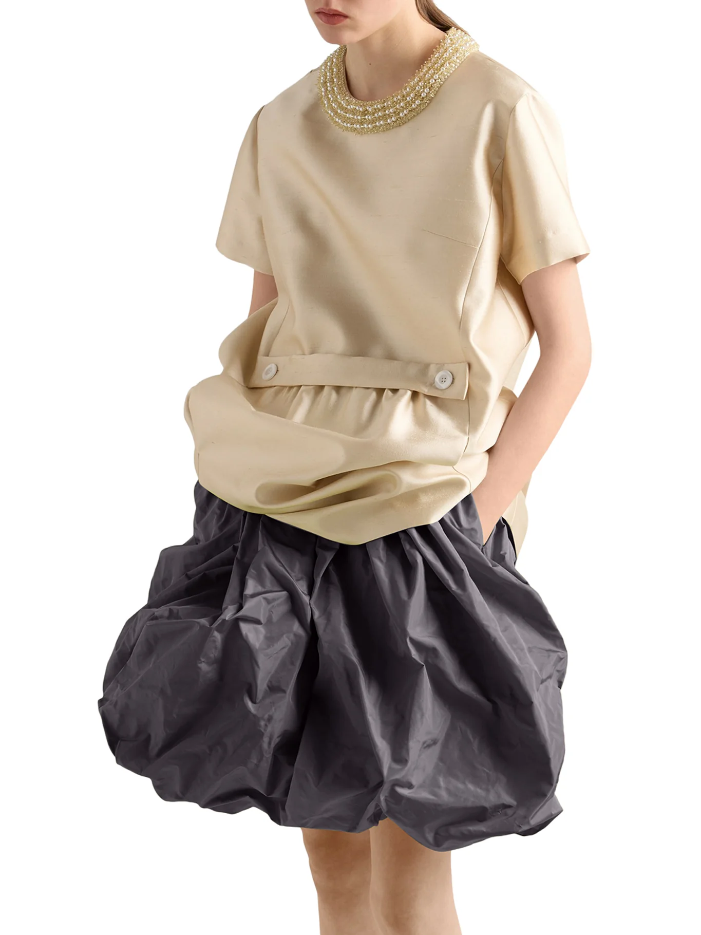 TEC TAFFETA SKIRT - Image 3