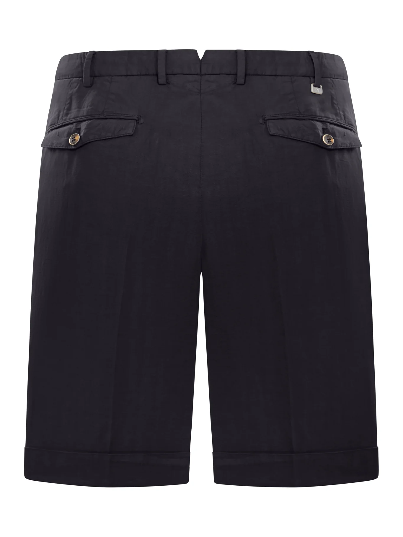 LINEN BLEND BERMUDA SHORTS - Image 2