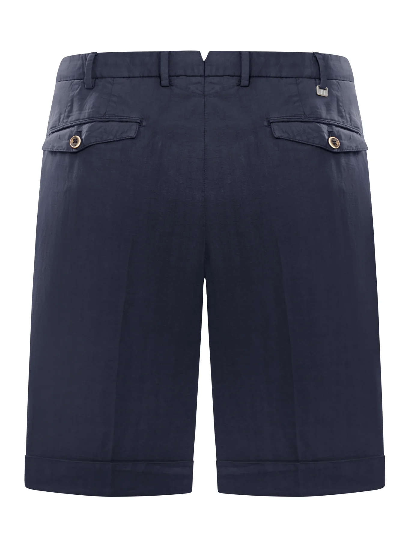 LINEN BLEND BERMUDA SHORTS - Image 2