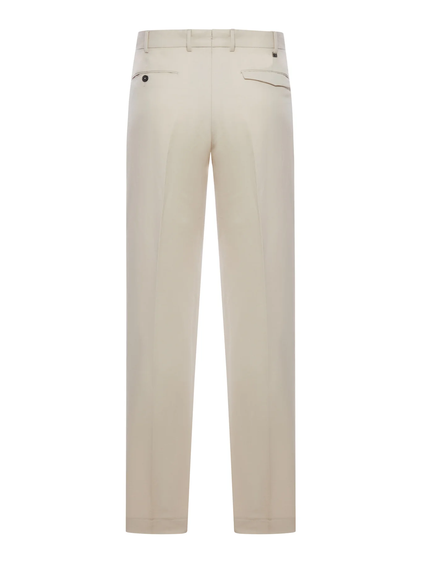 TAILORED TROUSERS IN LINEN AND COTTON BLEND - Image 2