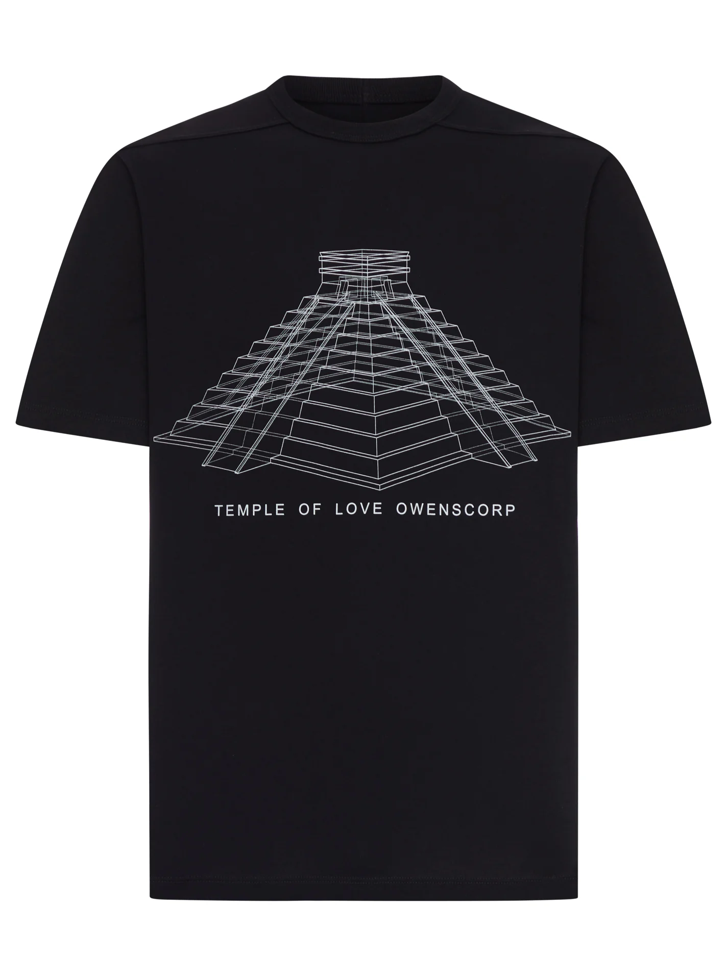 BRAD T CREW NECK COTTON T-SHIRT WITH PRINT