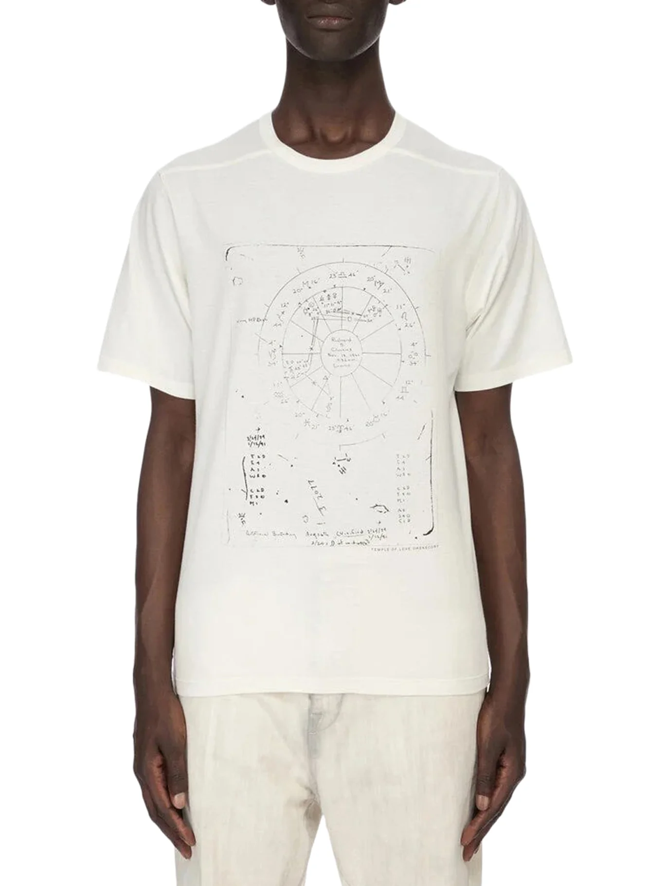 BRAD T CREW NECK COTTON T-SHIRT WITH PRINT - Image 3
