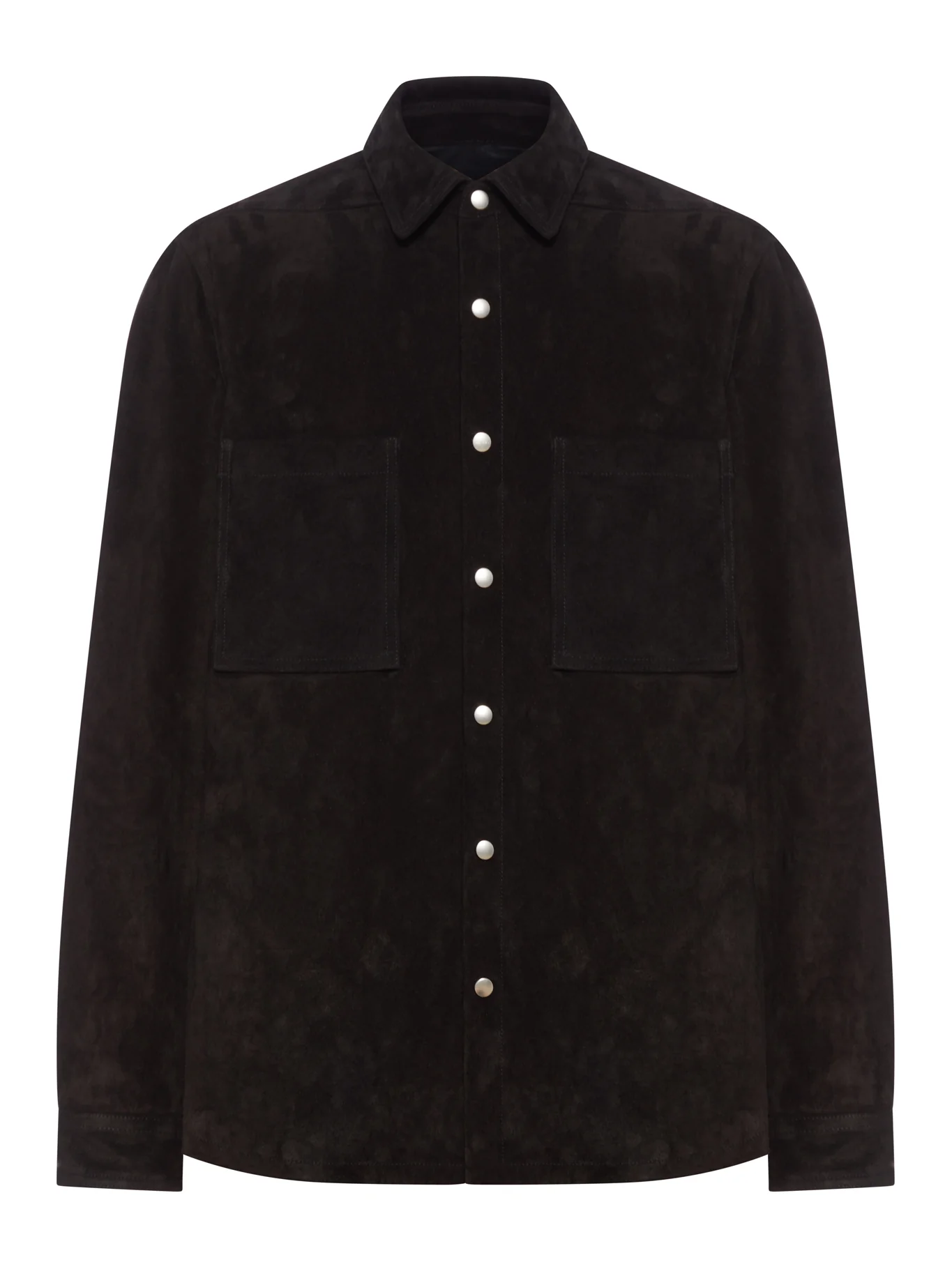 SUEDE OVERSHIRT