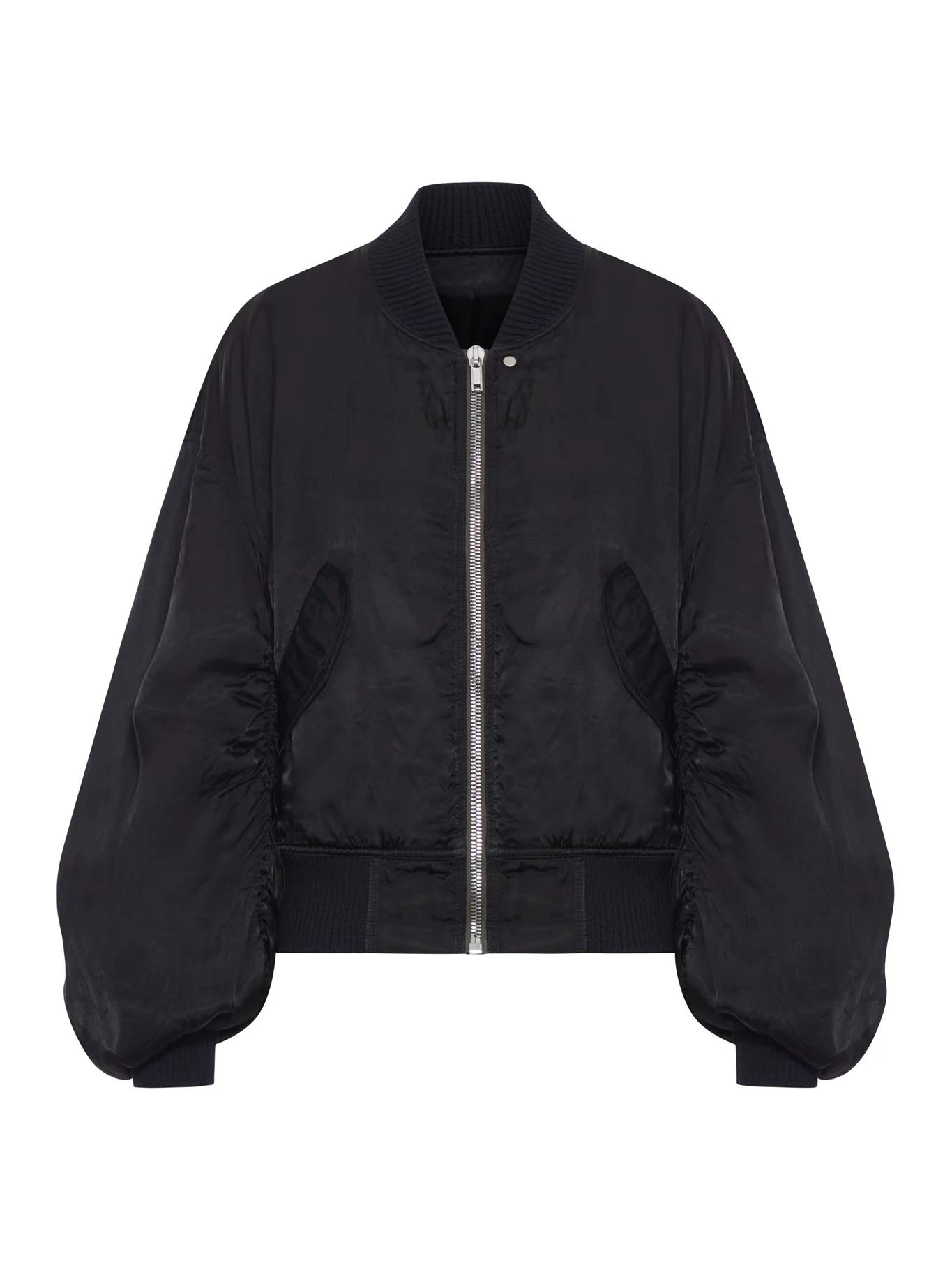 OVERSIZED PADDED BOMBER JACKET