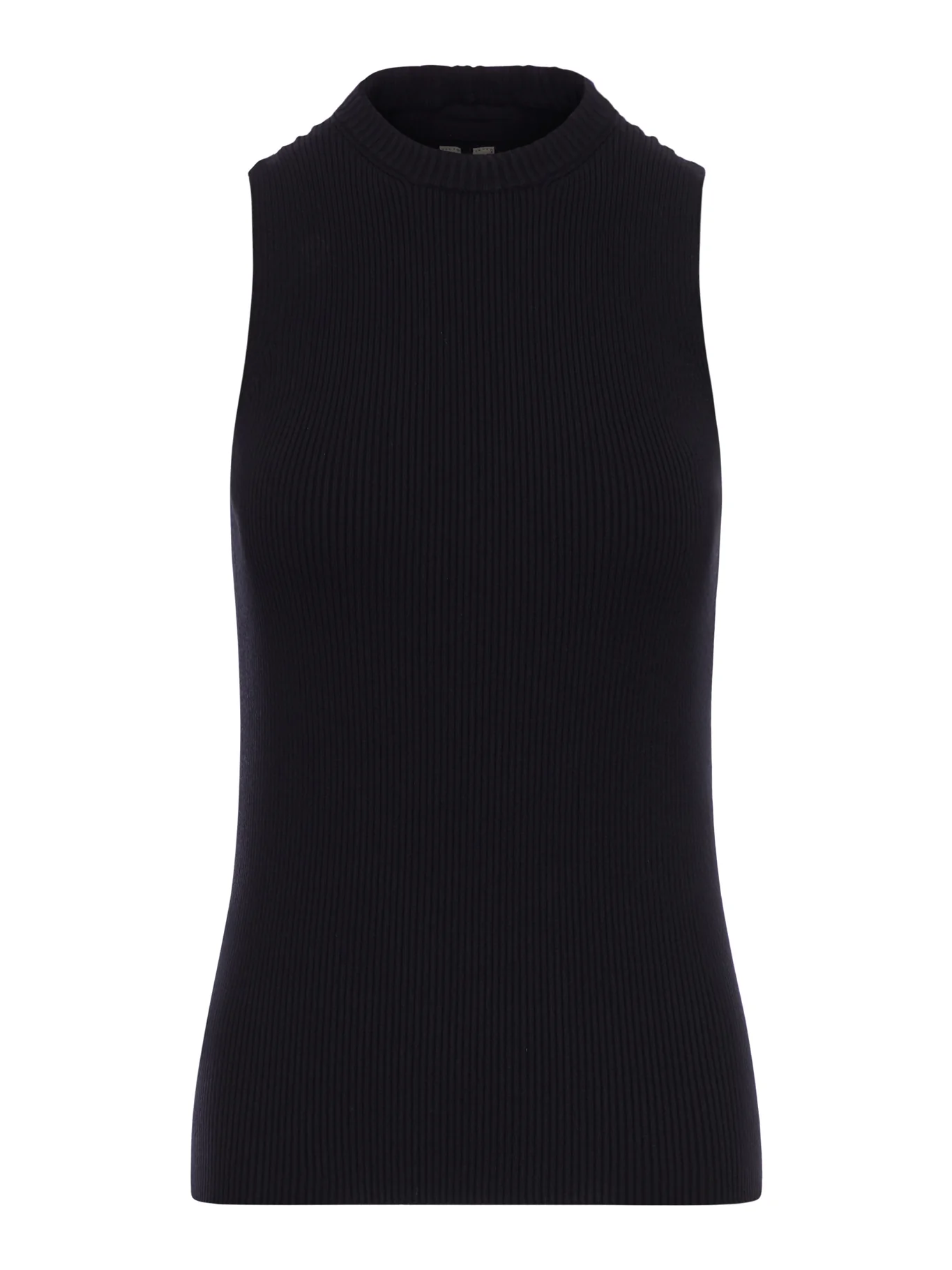 RIBBED SLEEVELESS TOP