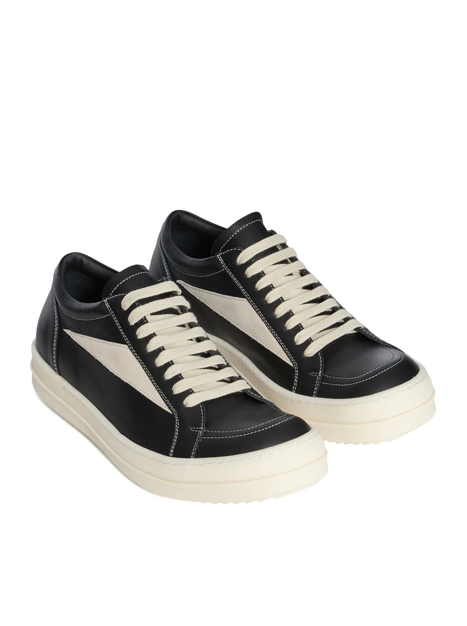 VINTAGE CALFSKIN LEATHER SNEAKERS - Image 2