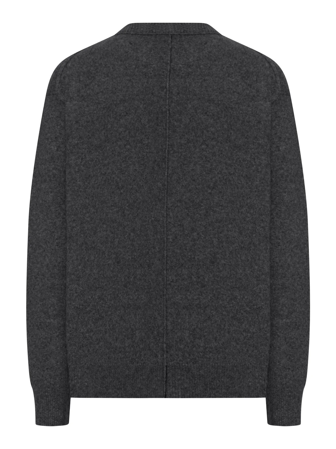 CREW NECK SWEATER IN MELANGE EFFECT WOOL - Image 2