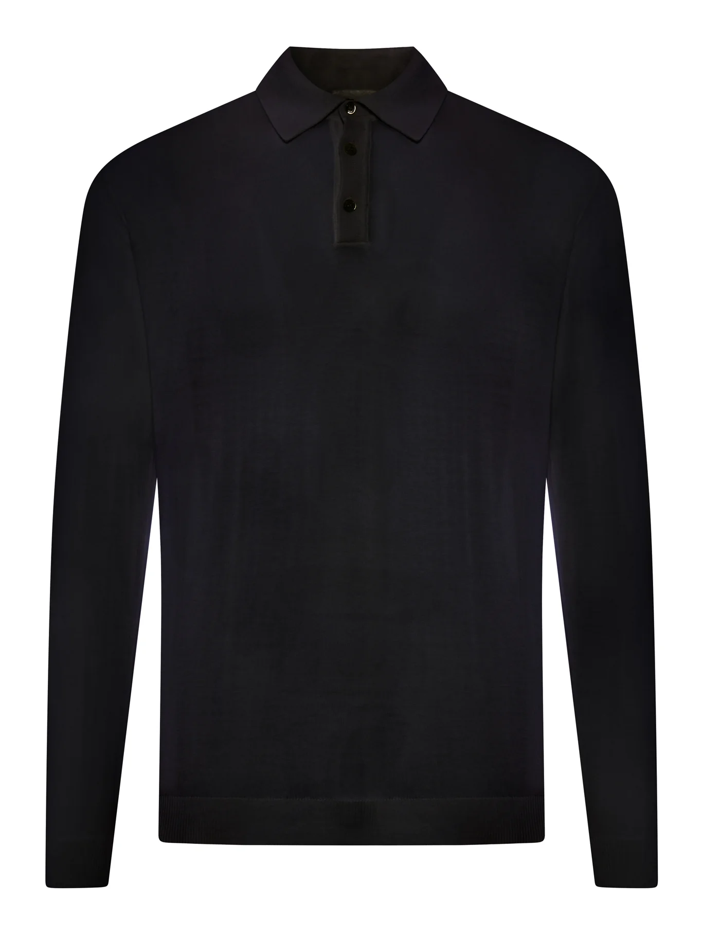 FINE COTTON KNIT POLO SHIRT