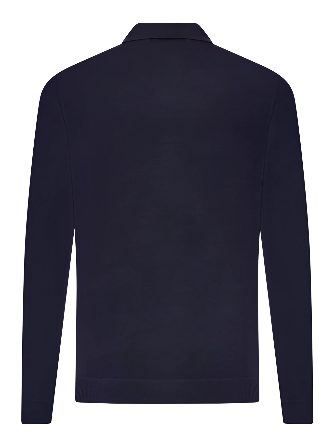 FINE COTTON KNIT POLO SHIRT - Image 2