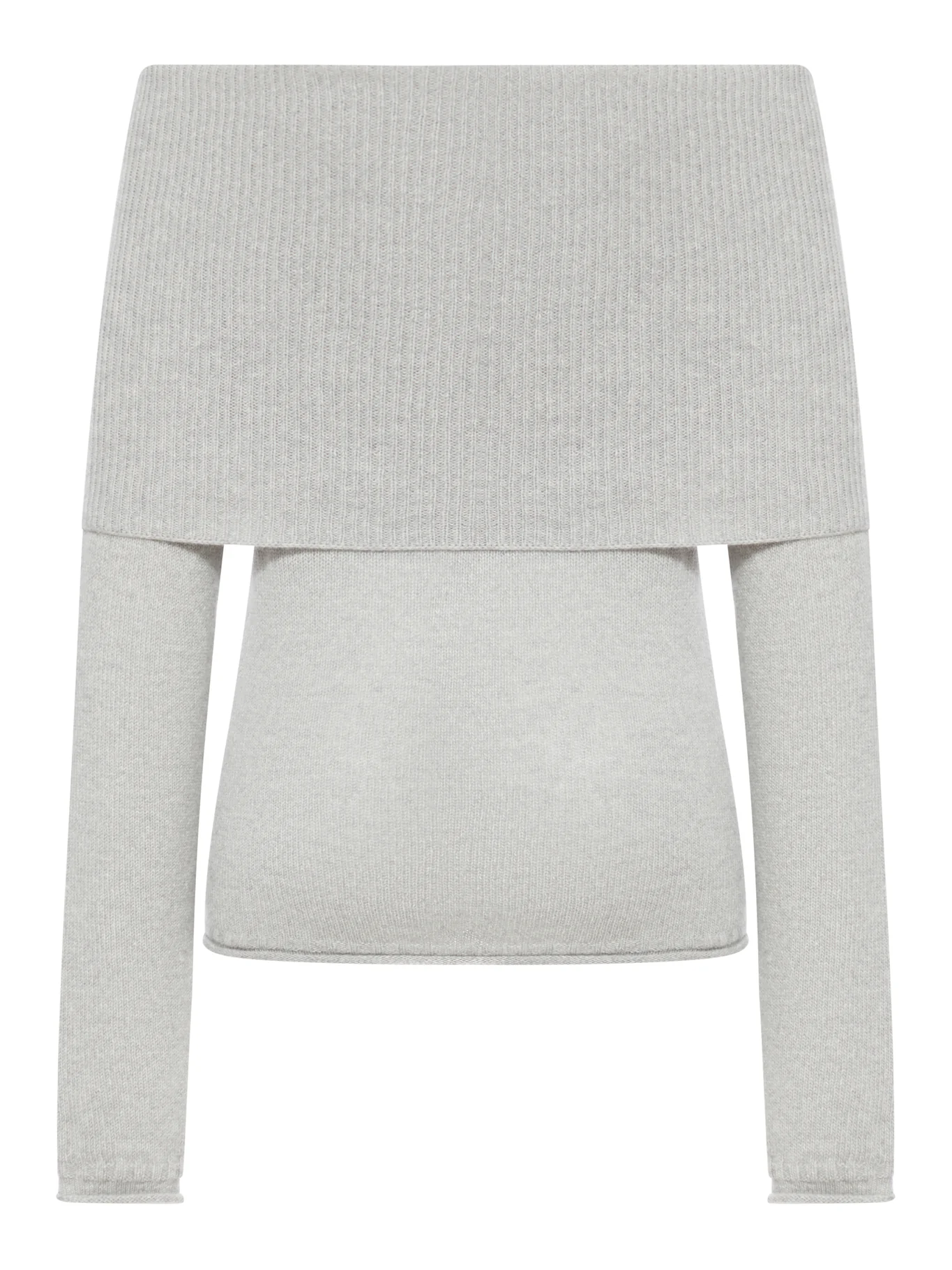 RIBBED BOAT NECK SWEATER - Image 2