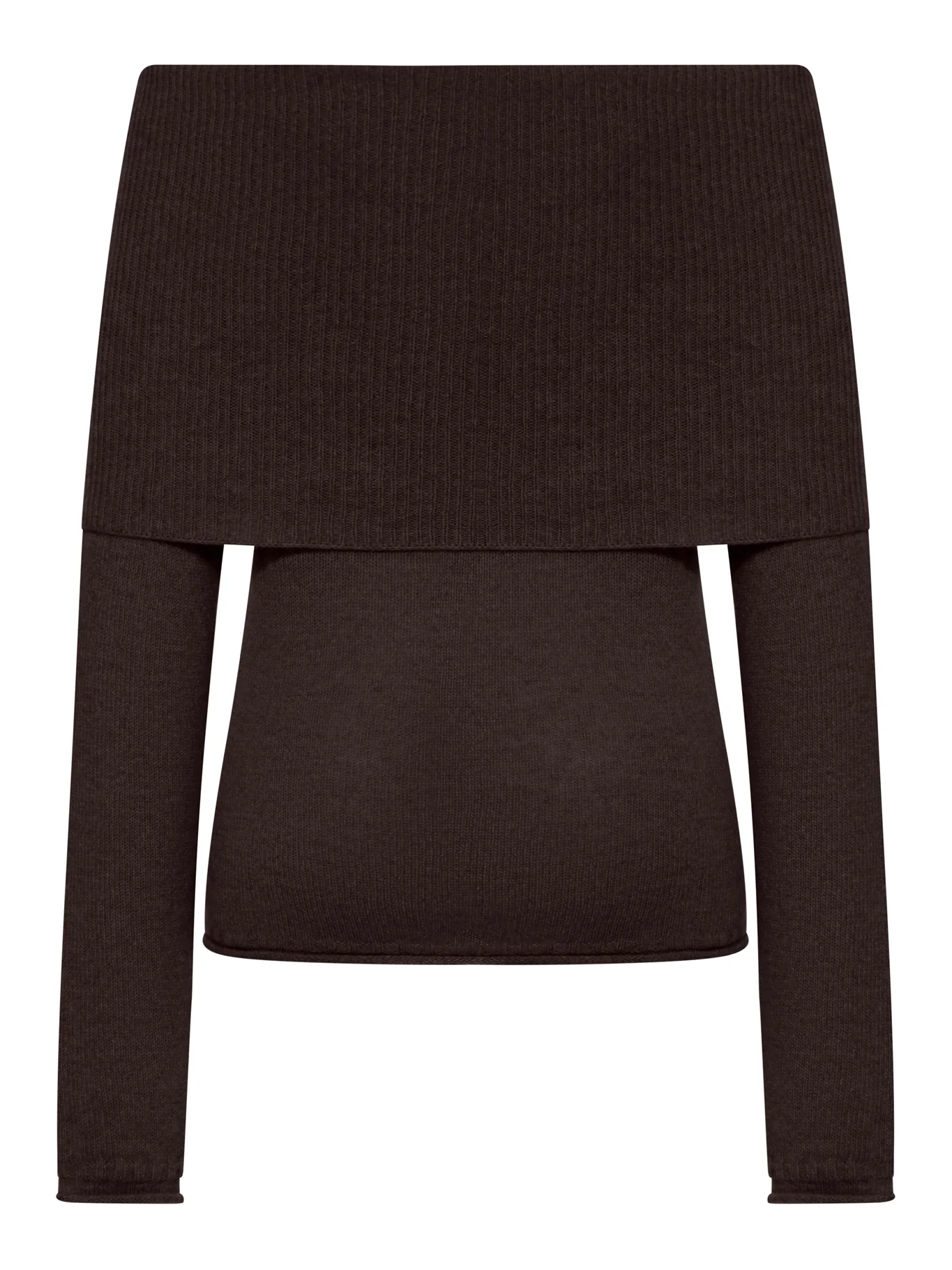 RIBBED BOAT NECK SWEATER - Image 2