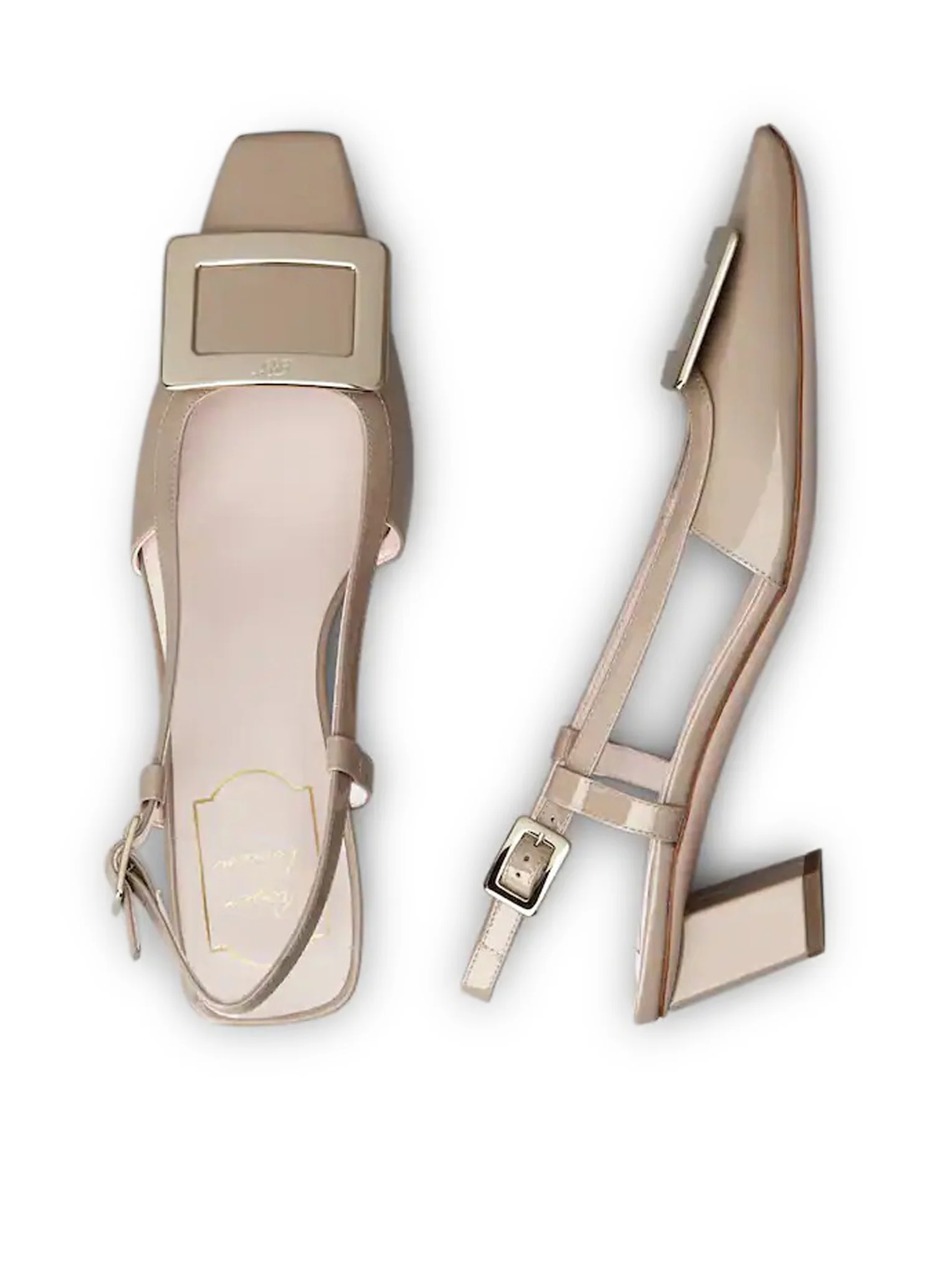BELLE VIVIER PATENT SLINGBACK PUMPS - Image 10