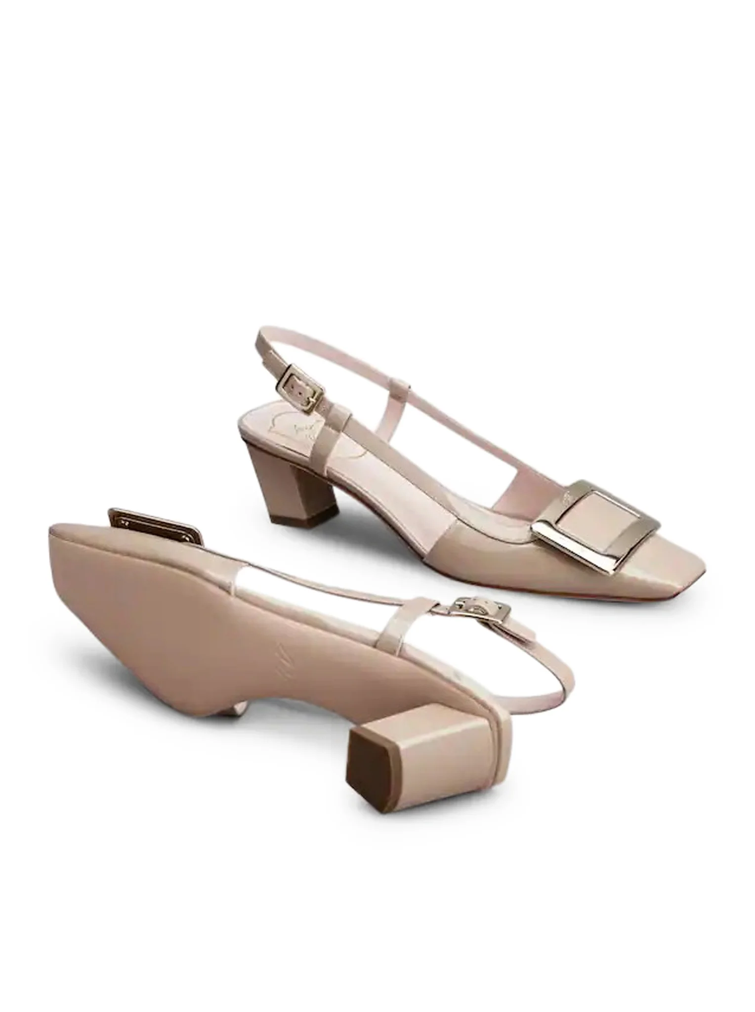 BELLE VIVIER PATENT SLINGBACK PUMPS - Image 9