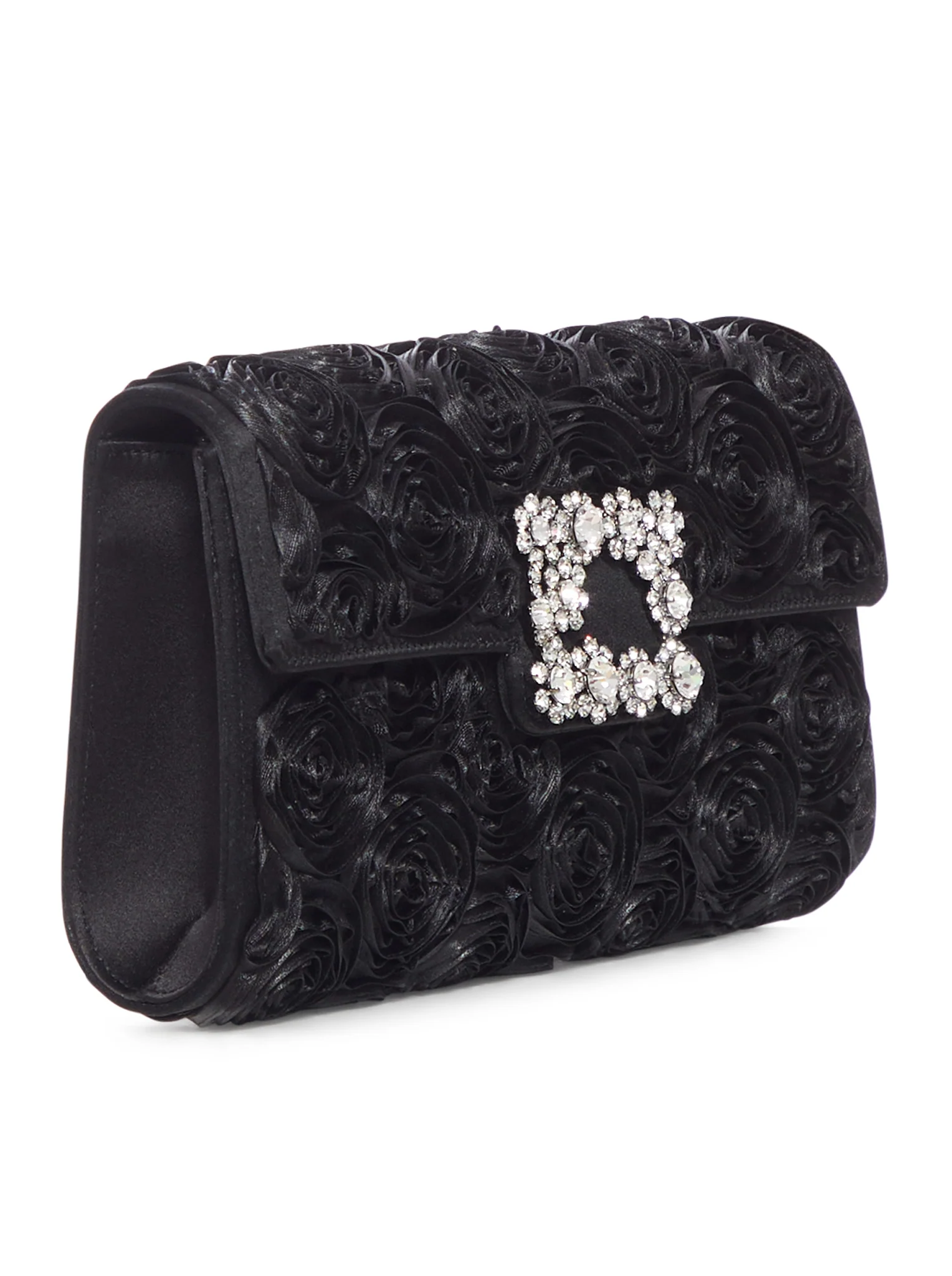 ENVELOPE FLAP FLOWER BUCKLE CLUTCH - Image 2
