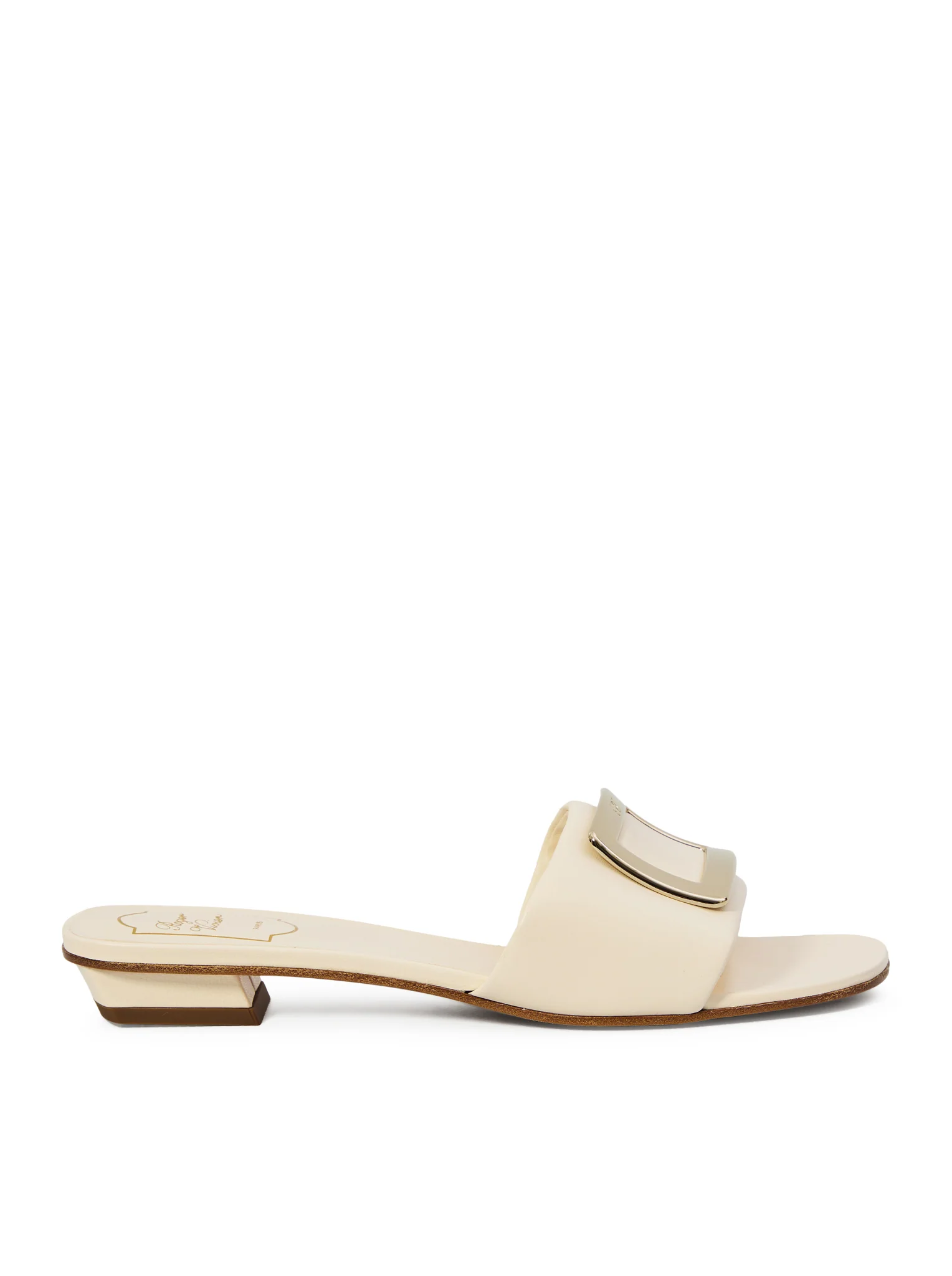 PADDED LEATHER MULES