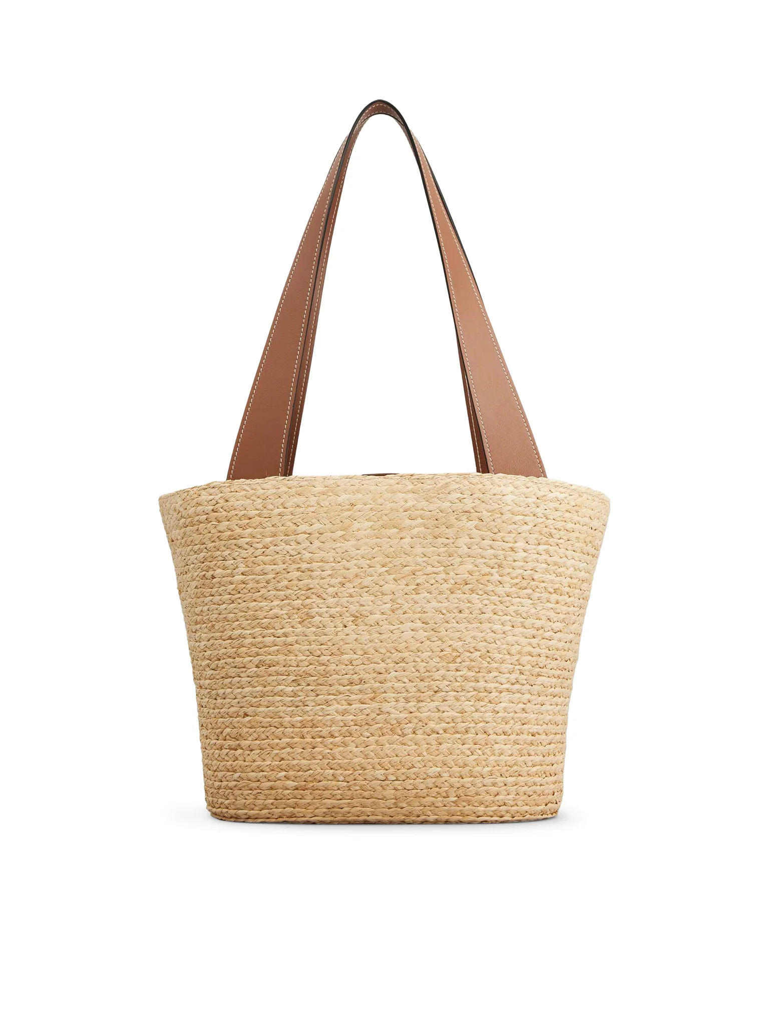 SMALL RAFFIA SHOPPING BAG - Image 3